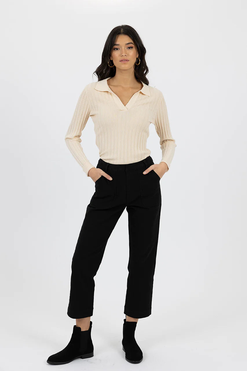 Elise Top AW24 - Cream