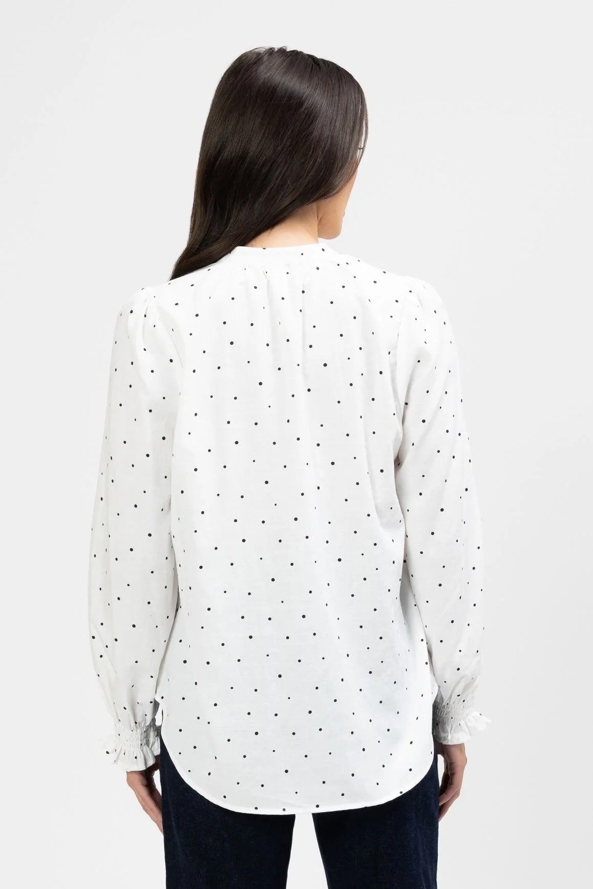 Honey Top - White Scatter Spot