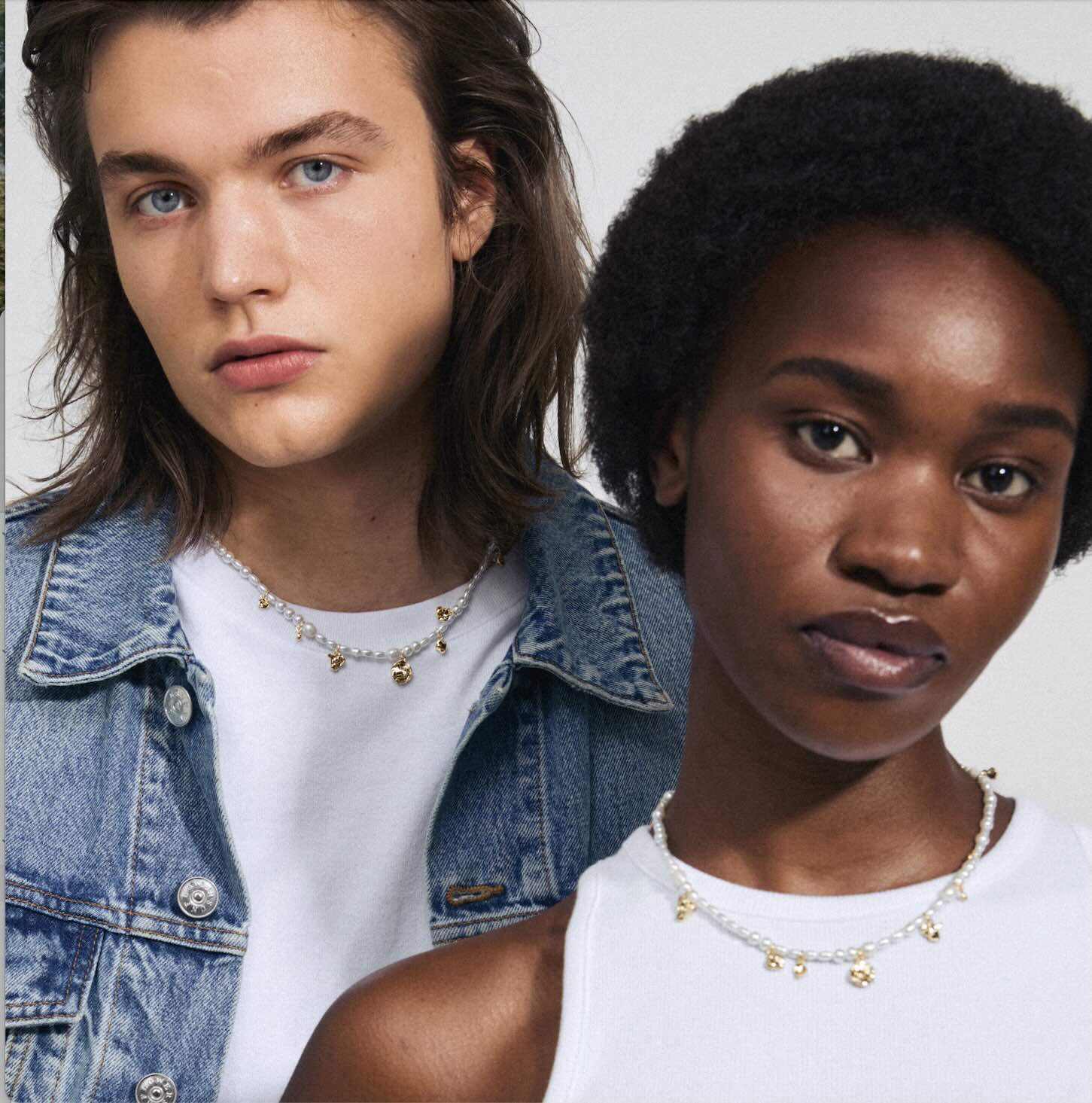 Intent Pearl Necklace - Gold Plated