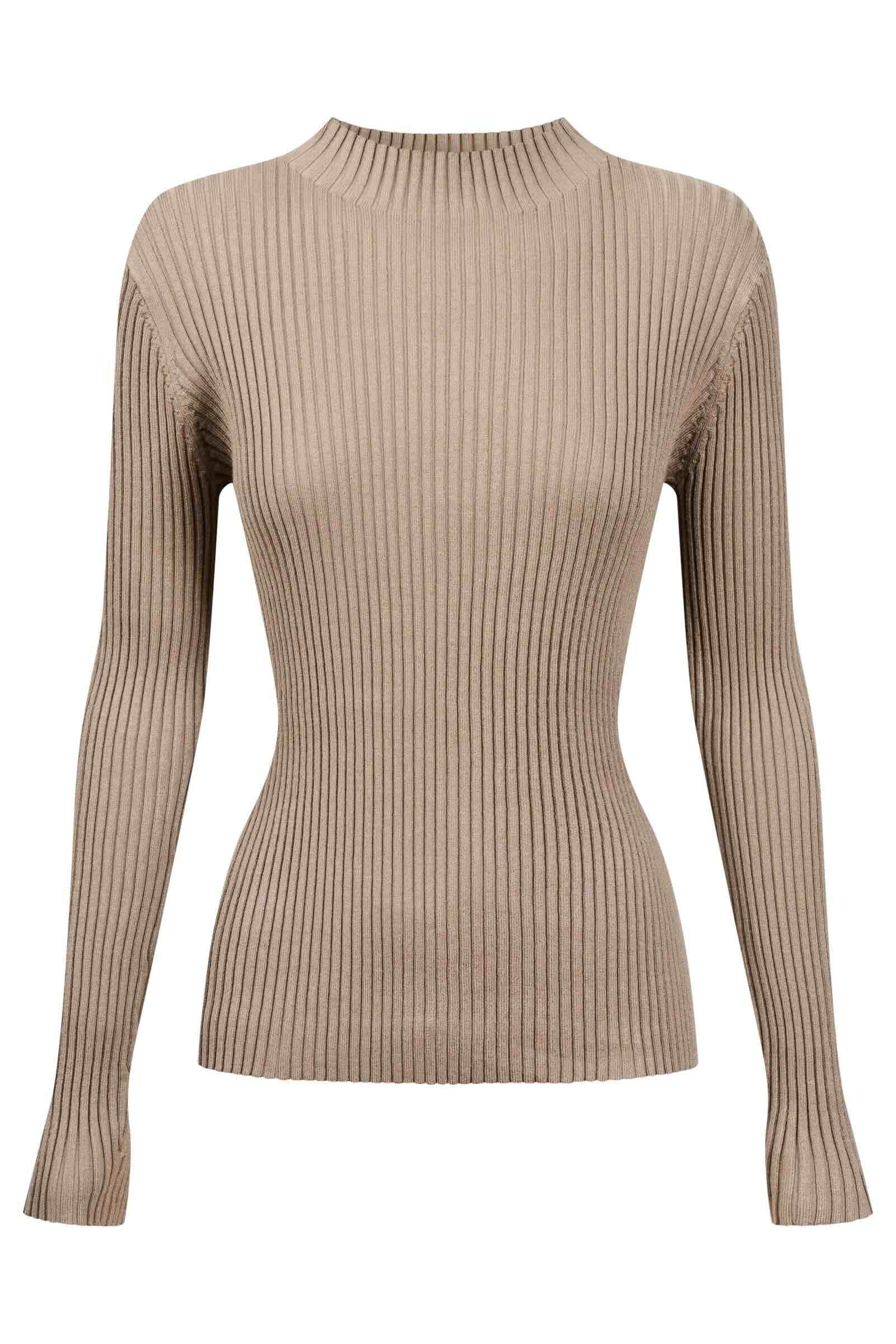 Juno Knit Top - Stone