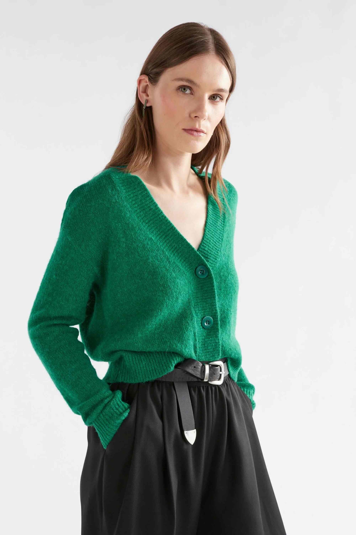 Daaru Cardigan - Milan Green