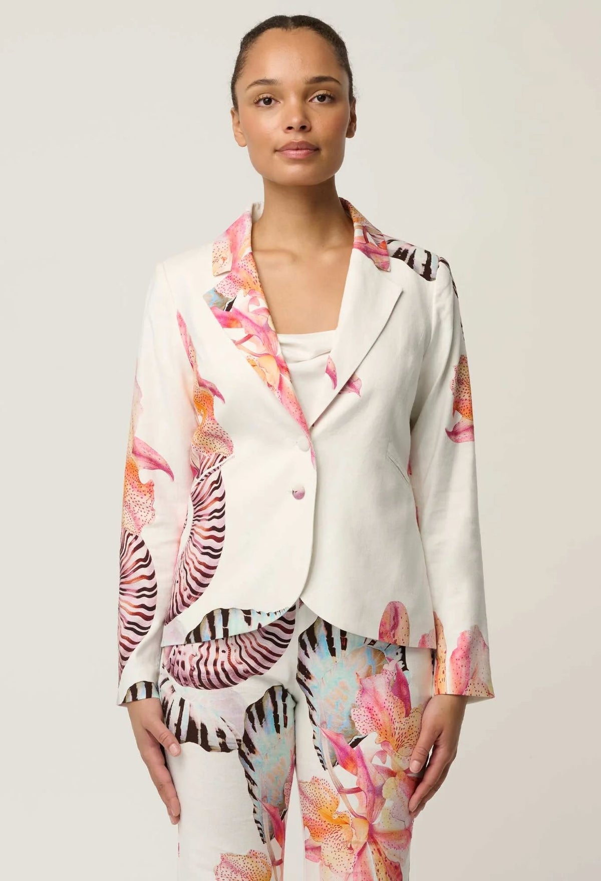 Kelsey Stretch Linen Viscose Blazer