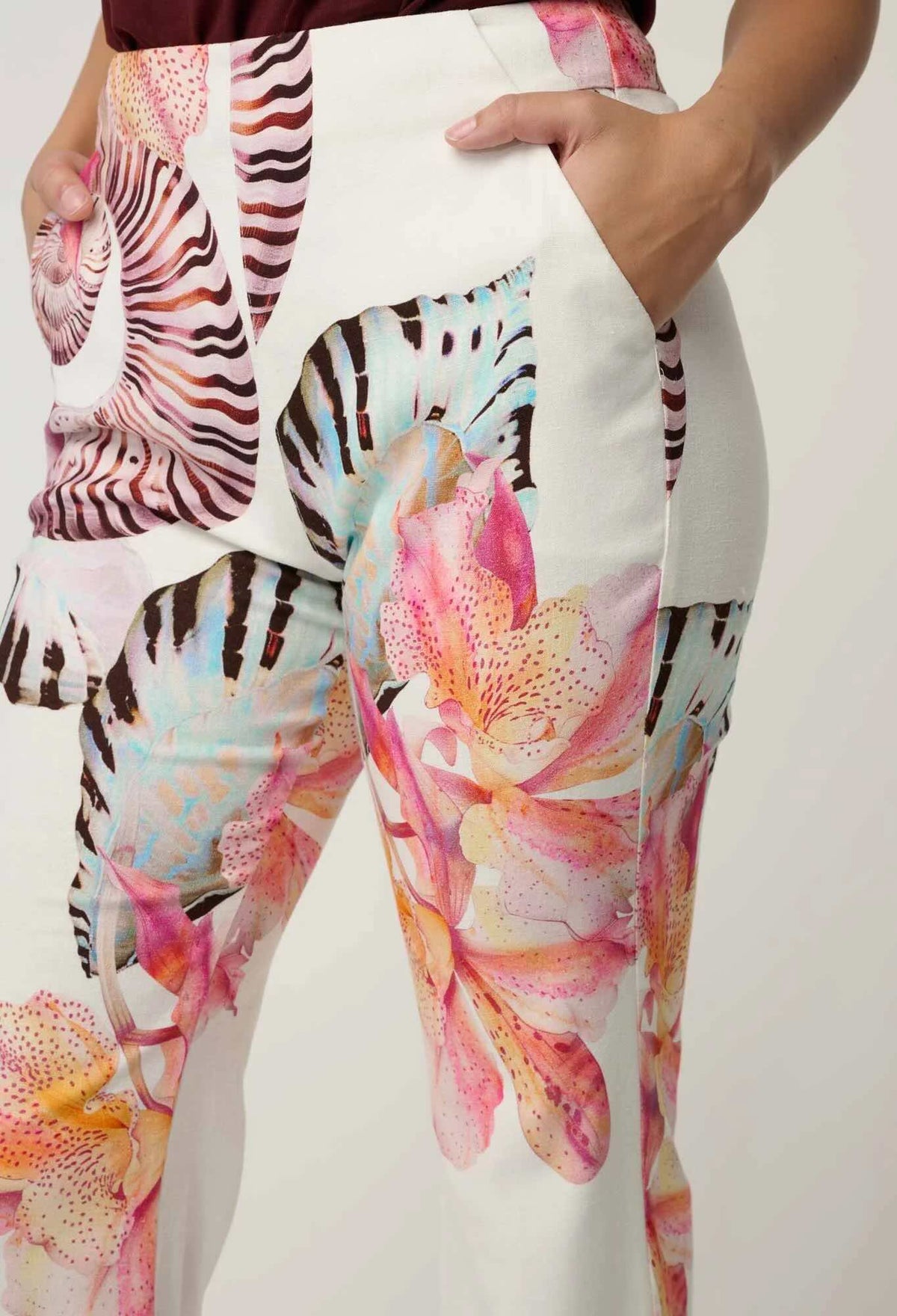 Kelsey Stretch Linen Viscose Pant