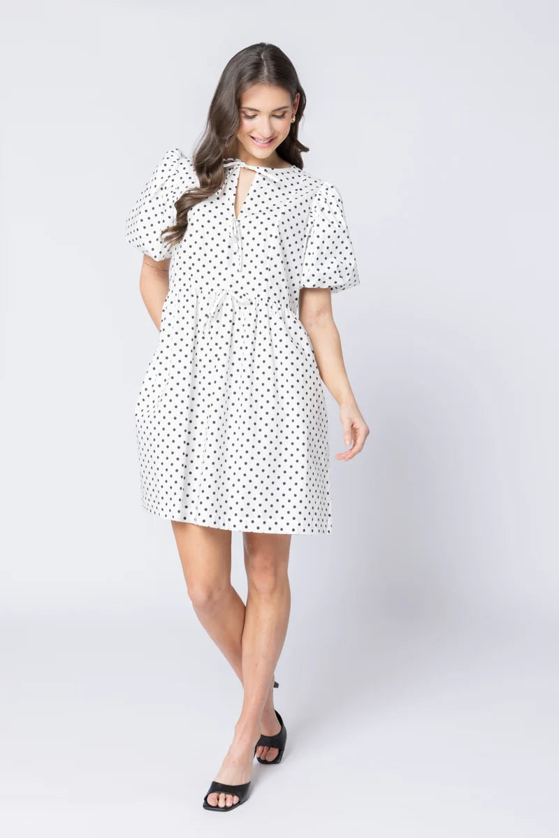 Belle Bow Dress - Cotton Spot