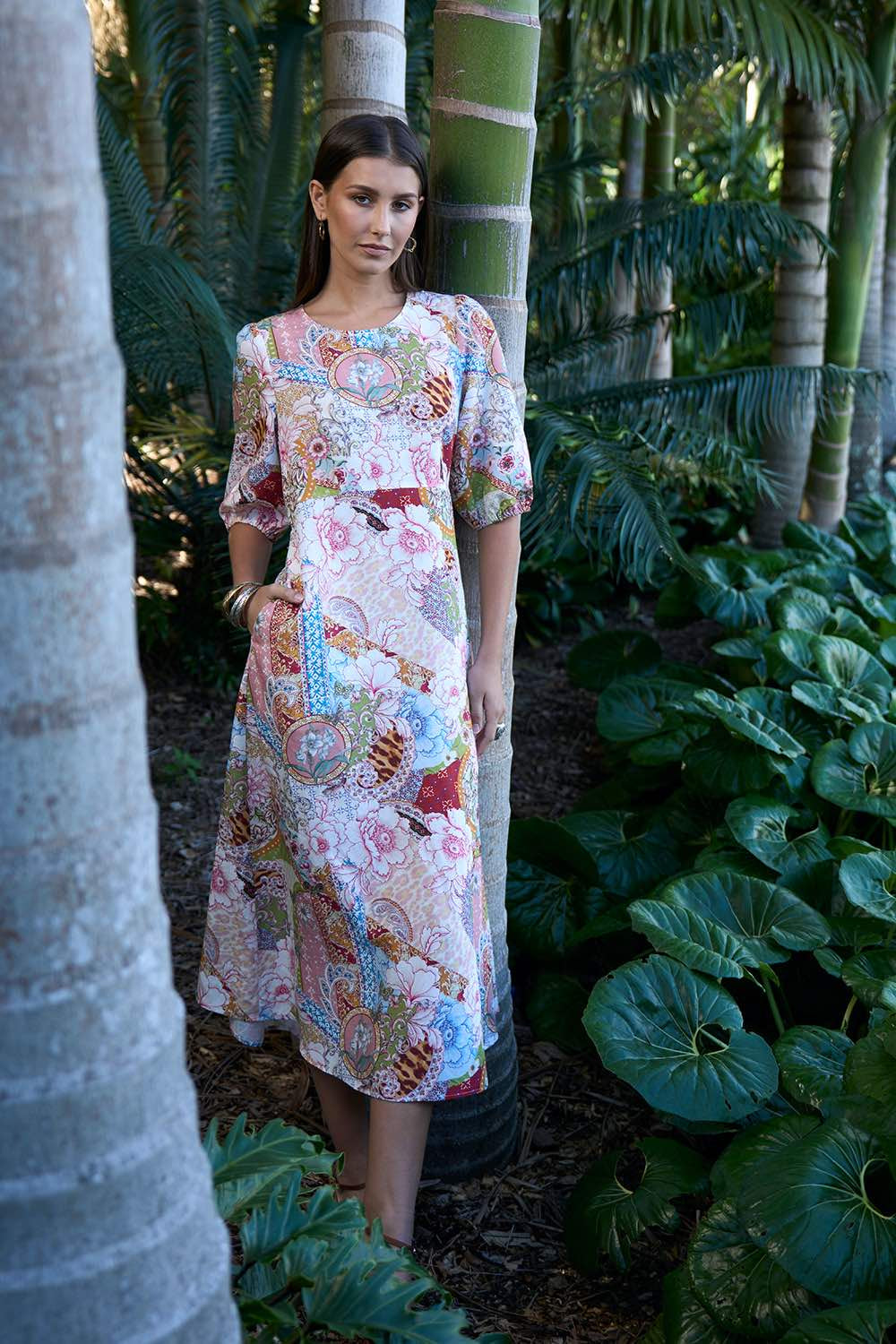 Dalia Dress - Multi