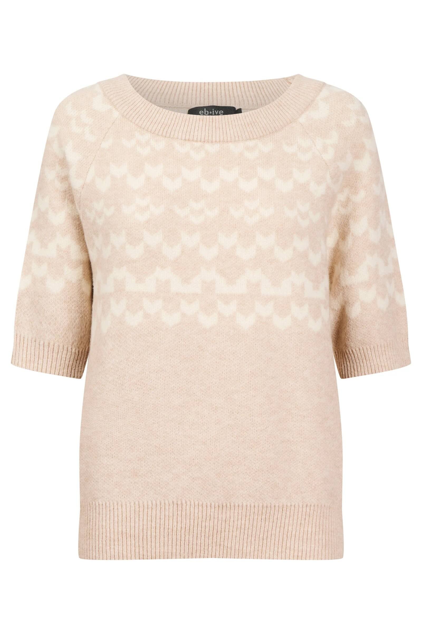 Maasai Knit Top - Dune/Bisque