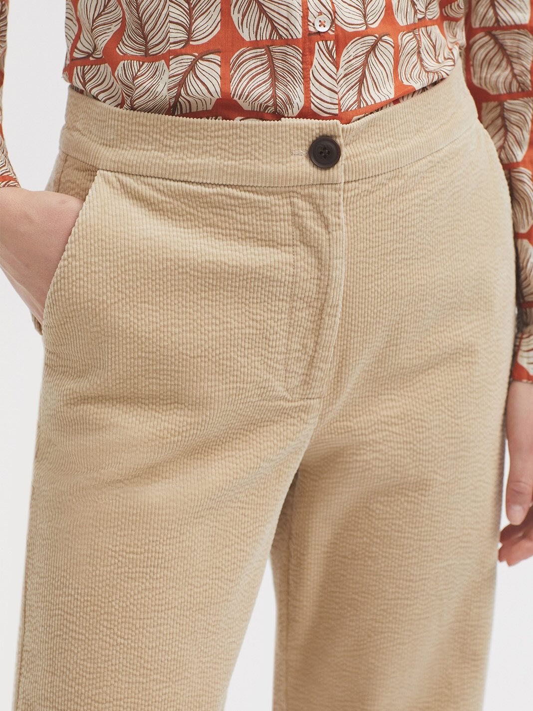 Bubble Cord Trousers