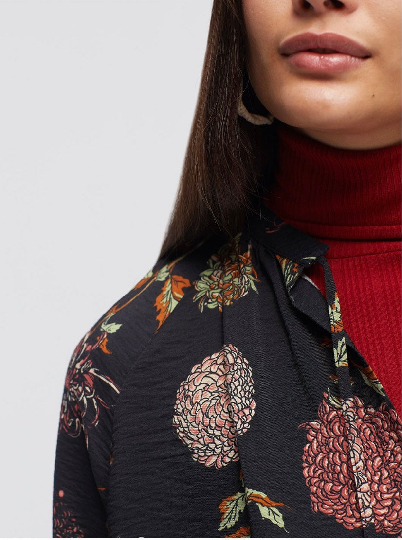Nice Things Kiku Crinkle Blouse