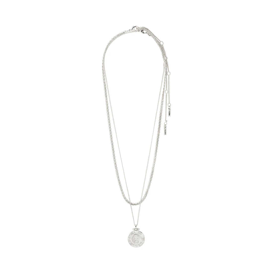 Pilgrim Nomad Necklace - Silver Plated