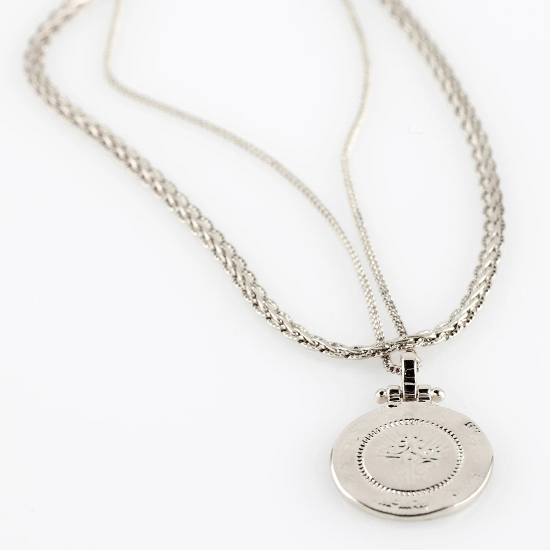 Pilgrim Nomad Necklace - Silver Plated