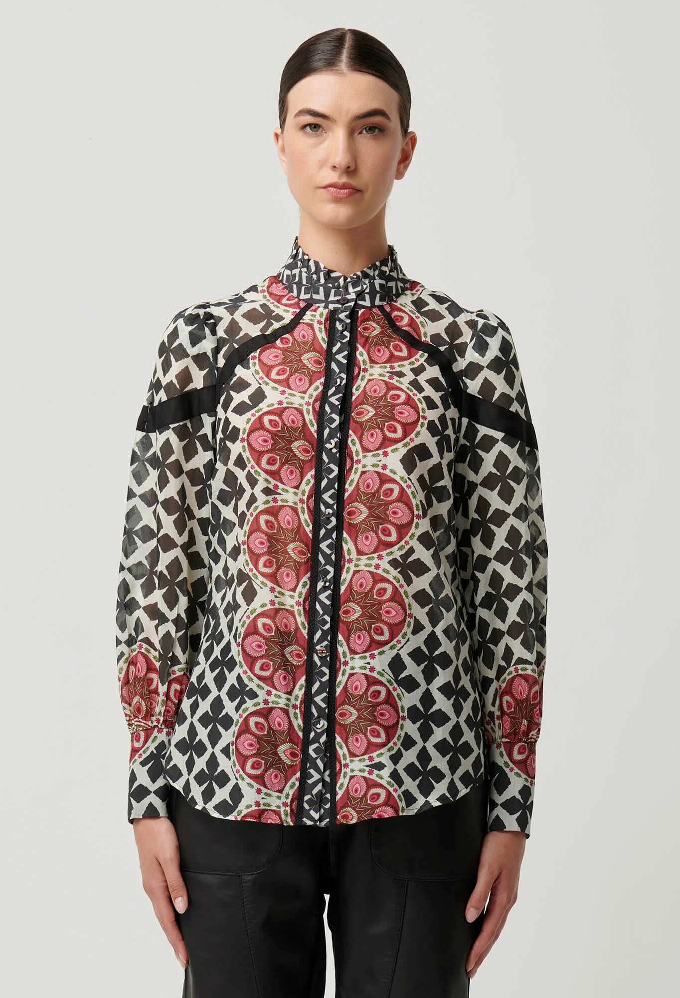 Astrid Cotton Silk Shirt