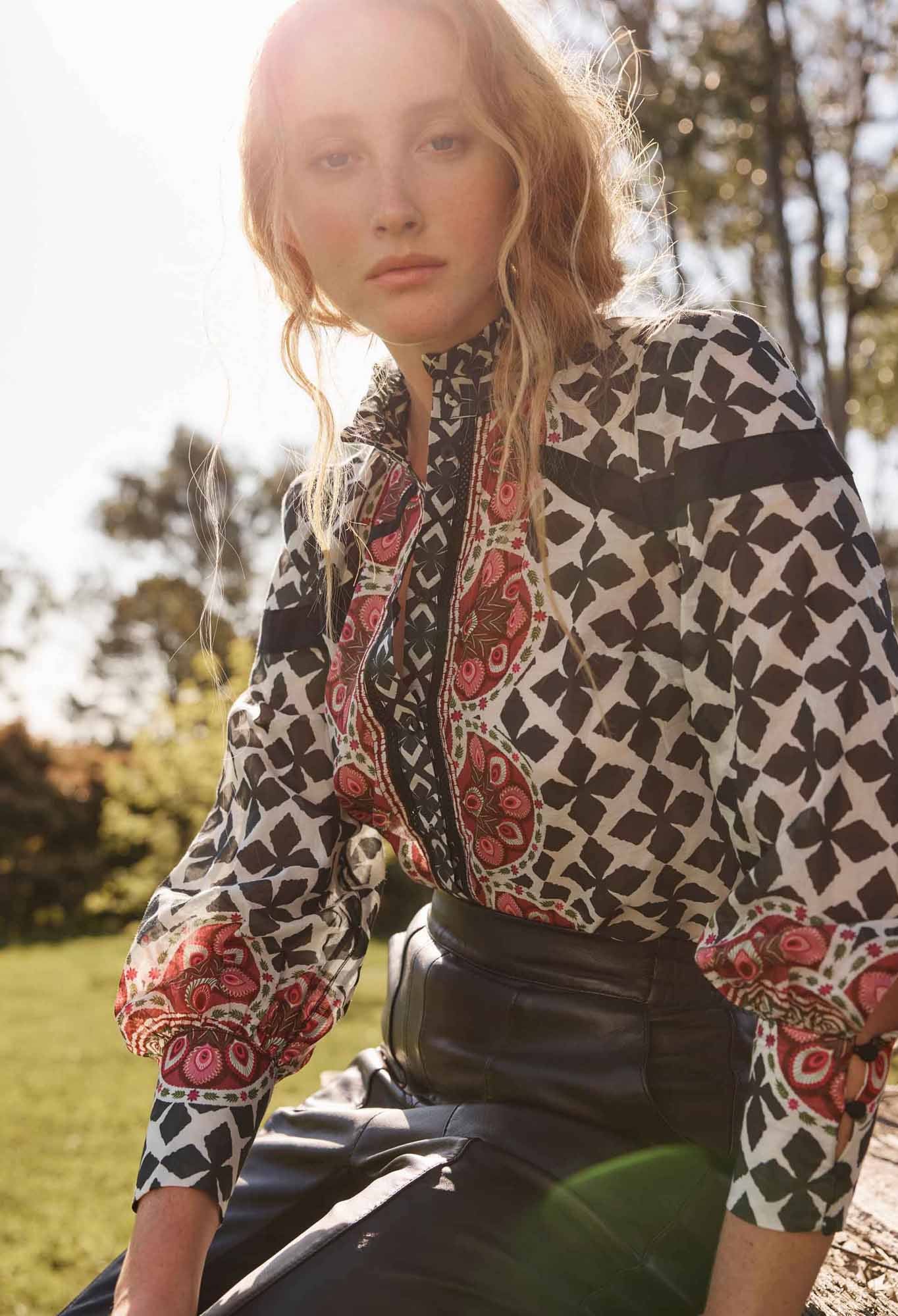 Astrid Cotton Silk Shirt