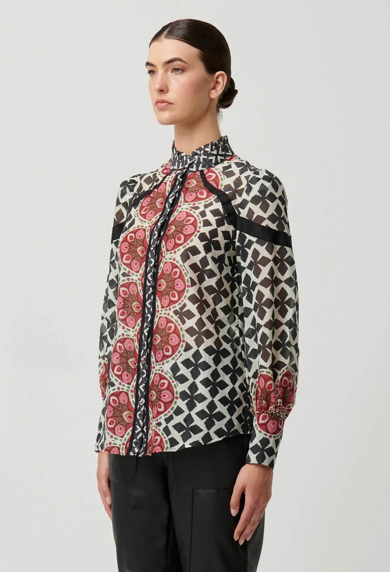 Astrid Cotton Silk Shirt
