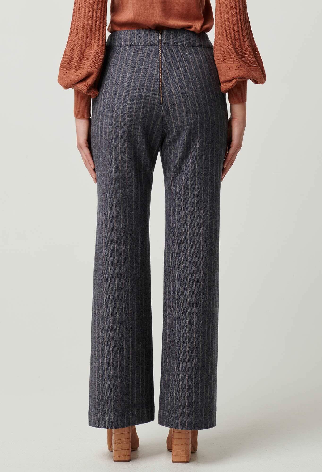 Coraline Chevron Stripe Panelled Pant