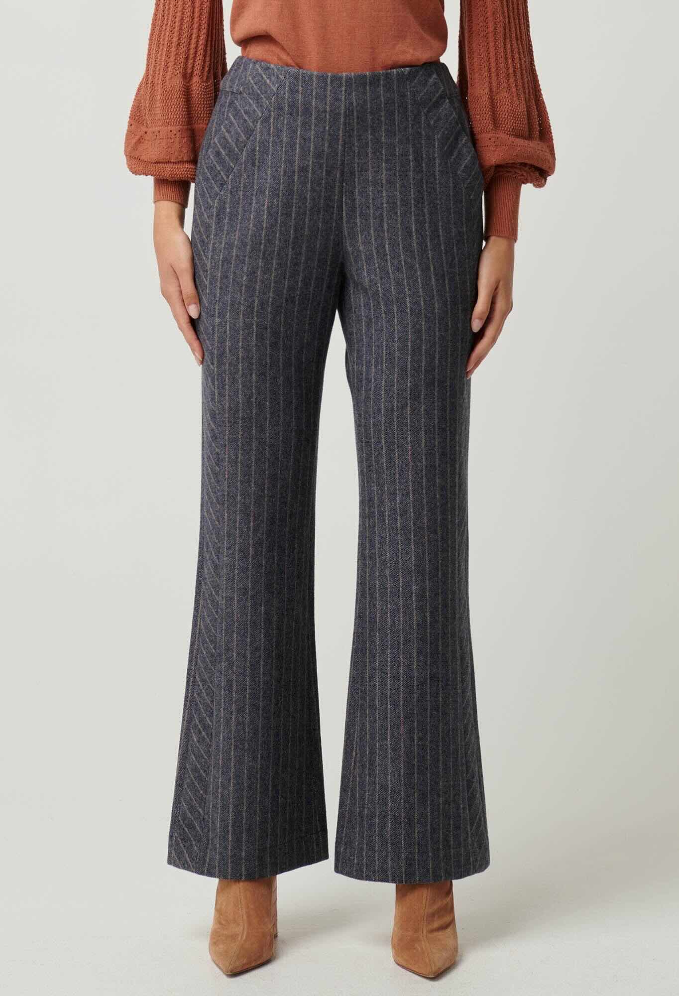 Coraline Chevron Stripe Panelled Pant