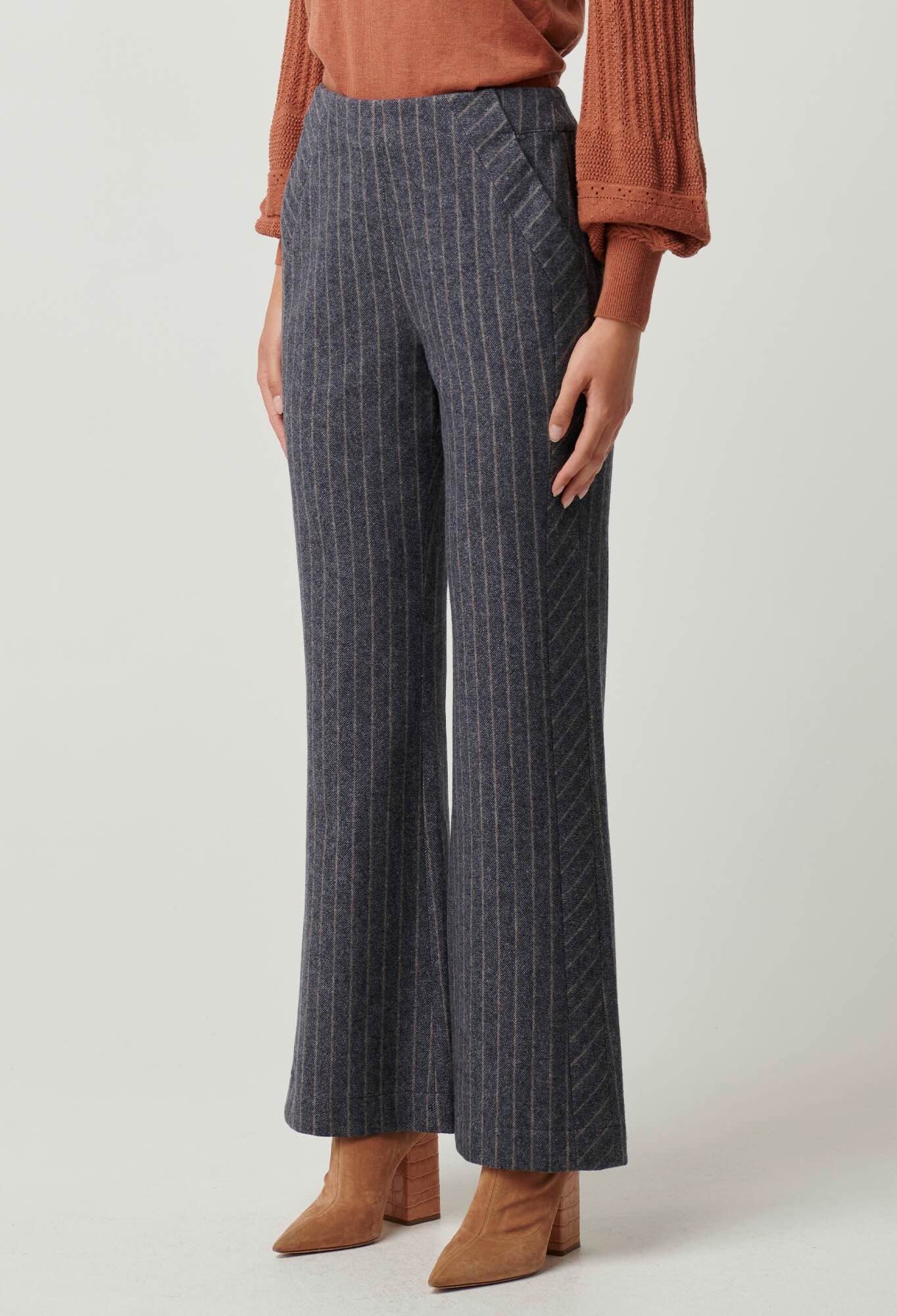 Coraline Chevron Stripe Panelled Pant