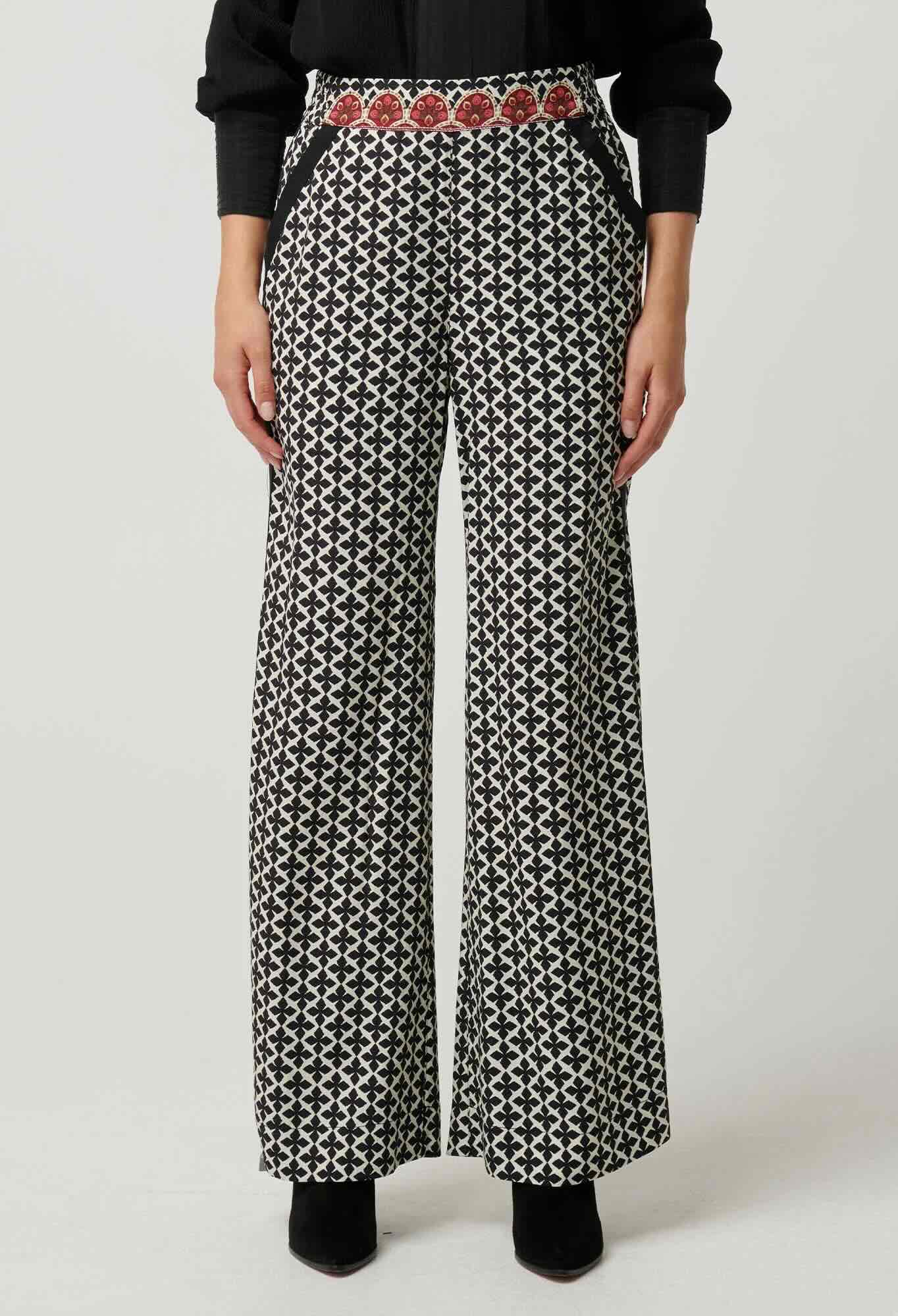 Willow Contrast Panel Pant