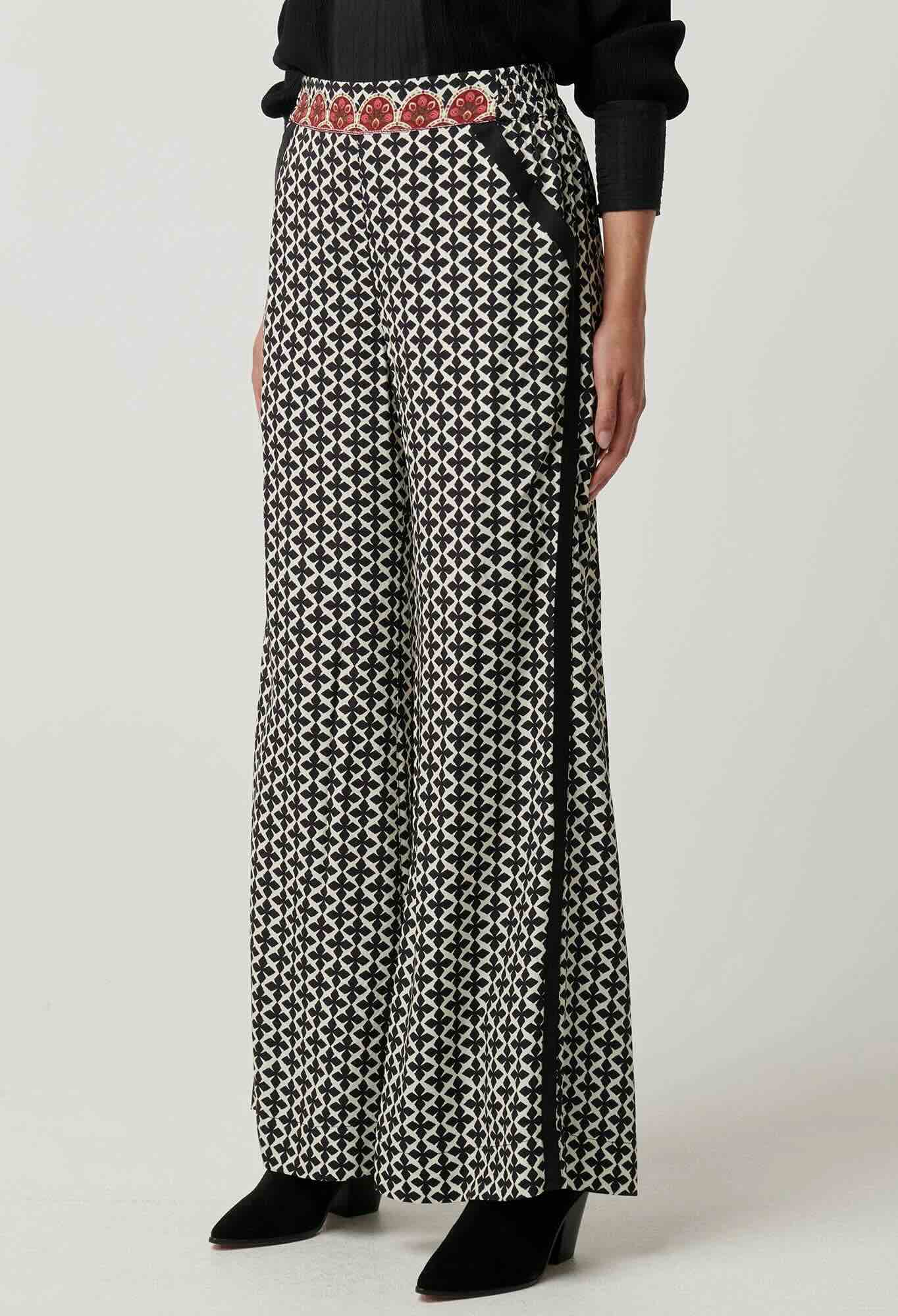 Willow Contrast Panel Pant