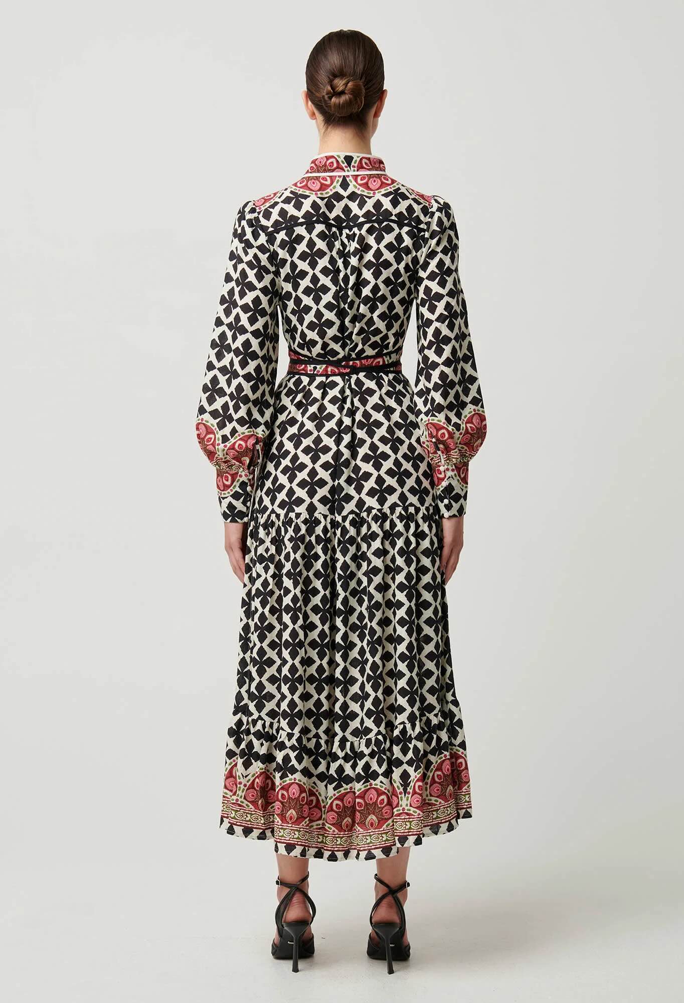 Marielle Linen Viscose Maxi Dress
