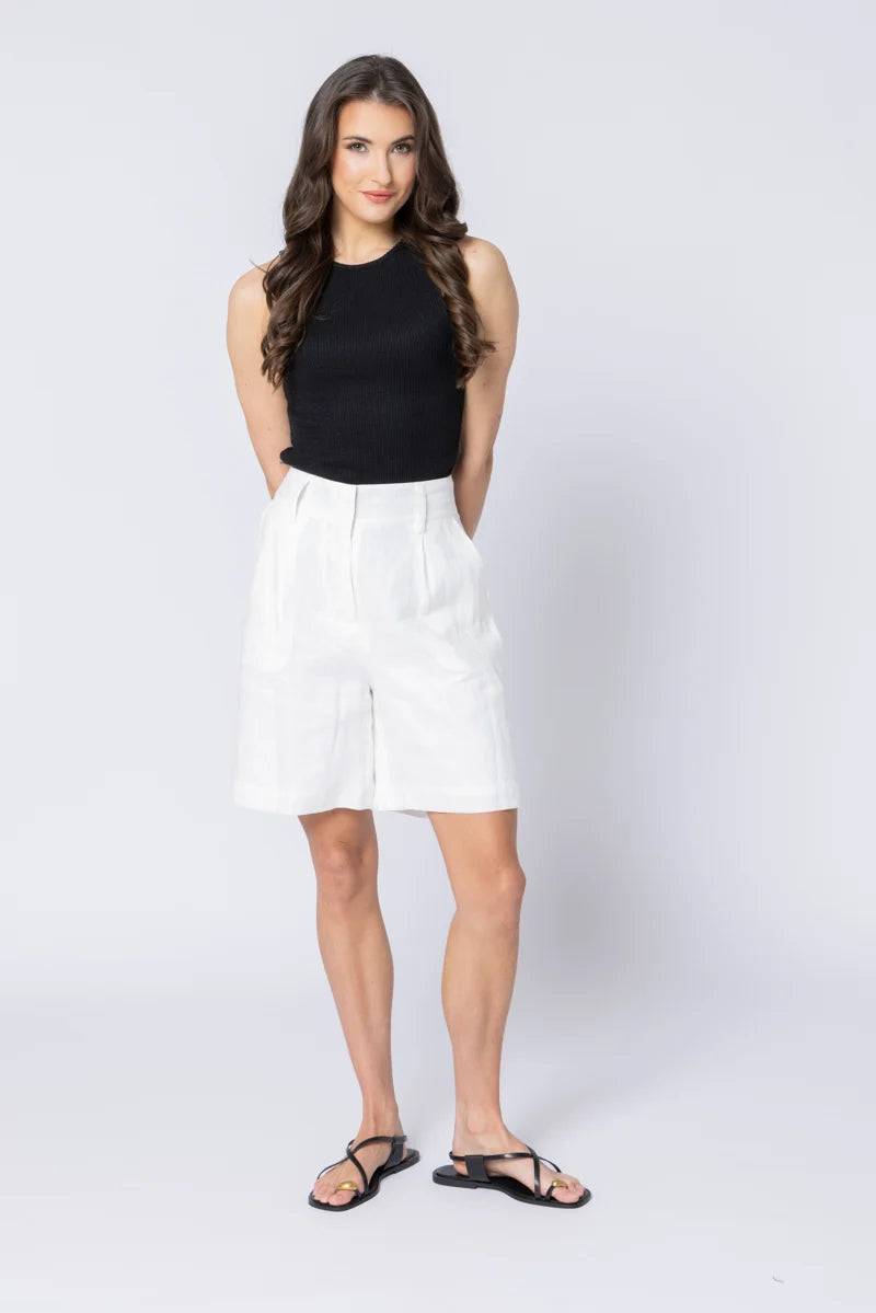 Bermuda Short - White