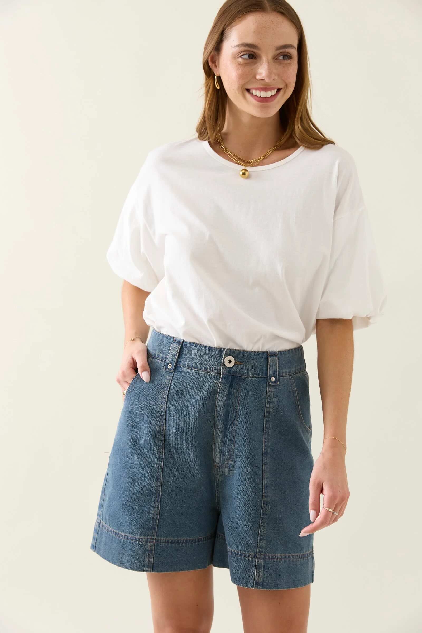 Sofie Denim Short