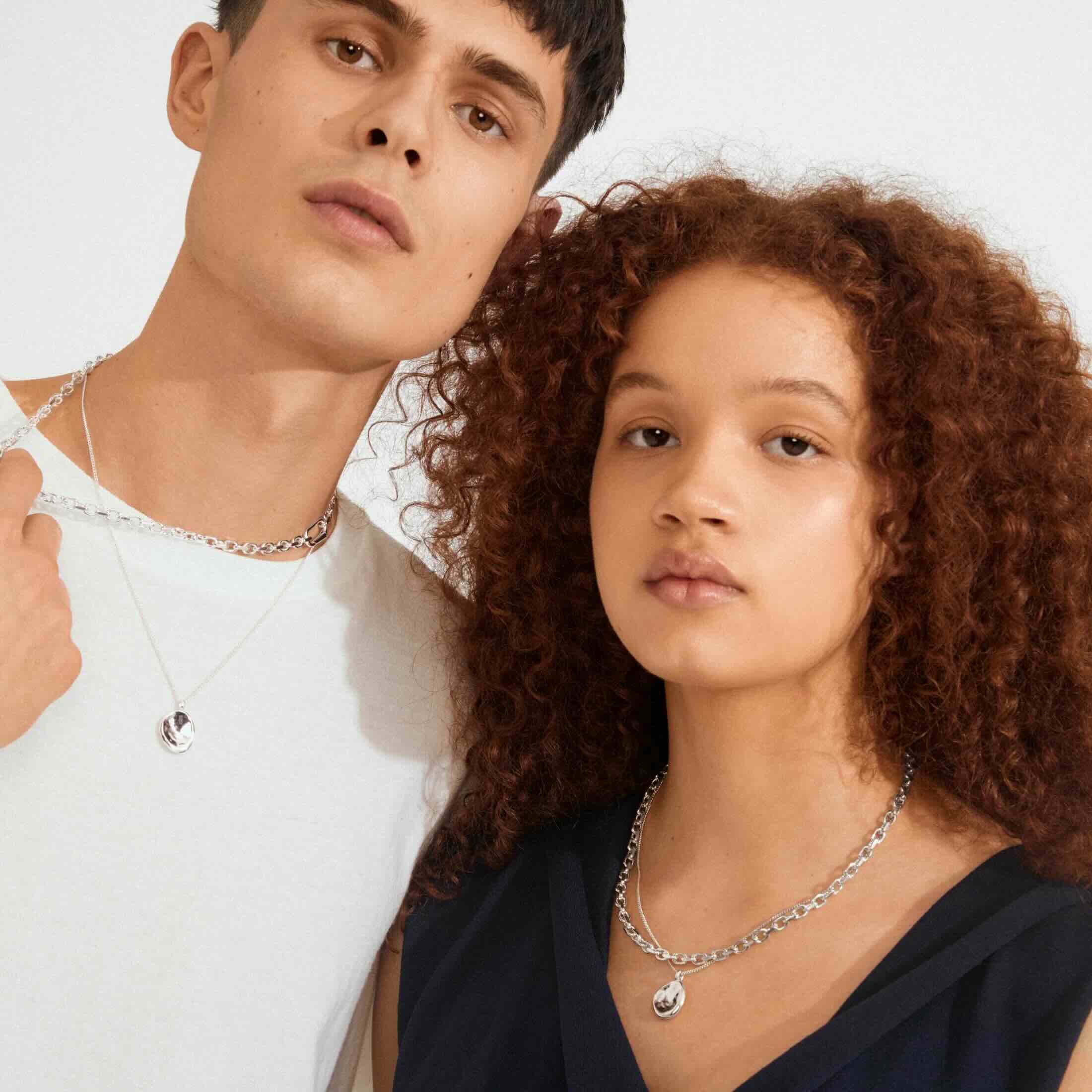 Sparkle Necklace - Silver Plated