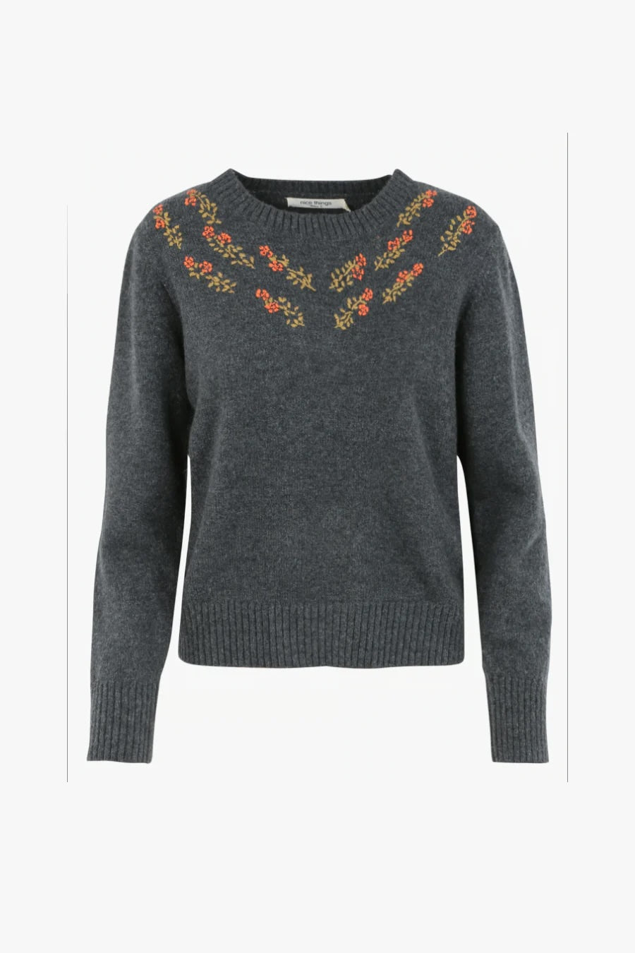 Embroidered Sweater