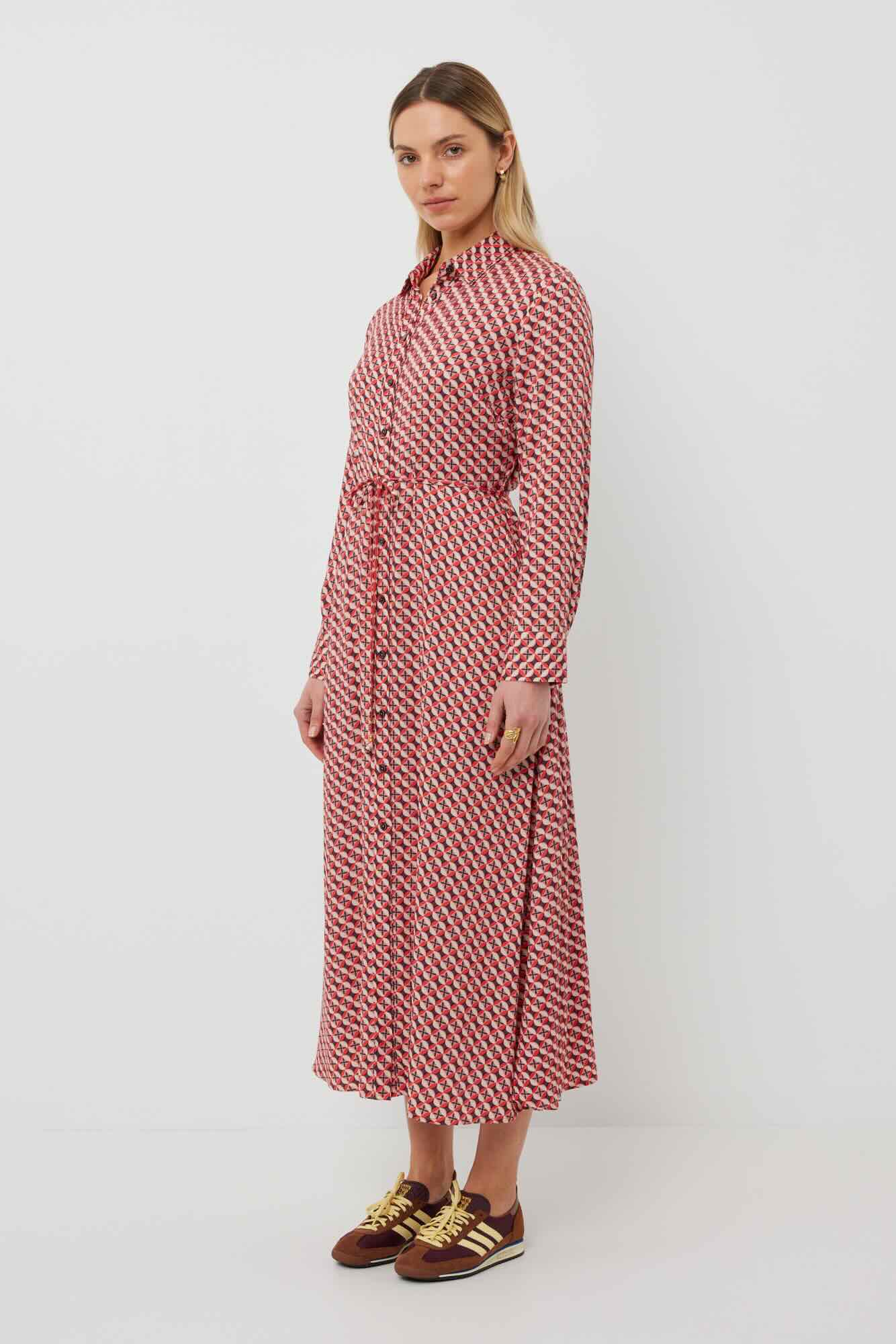Nicola Dress - Reflection Print