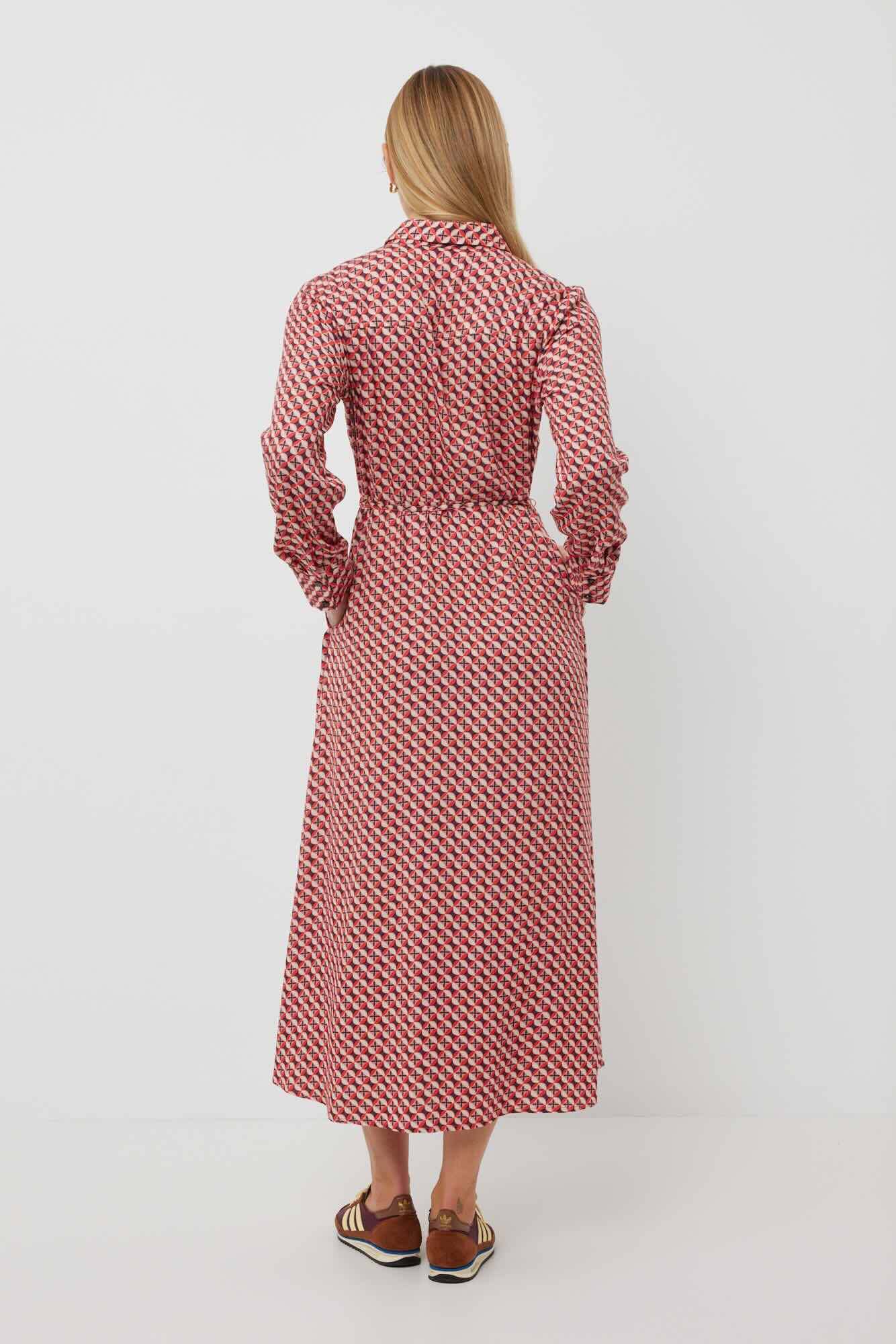 Nicola Dress - Reflection Print