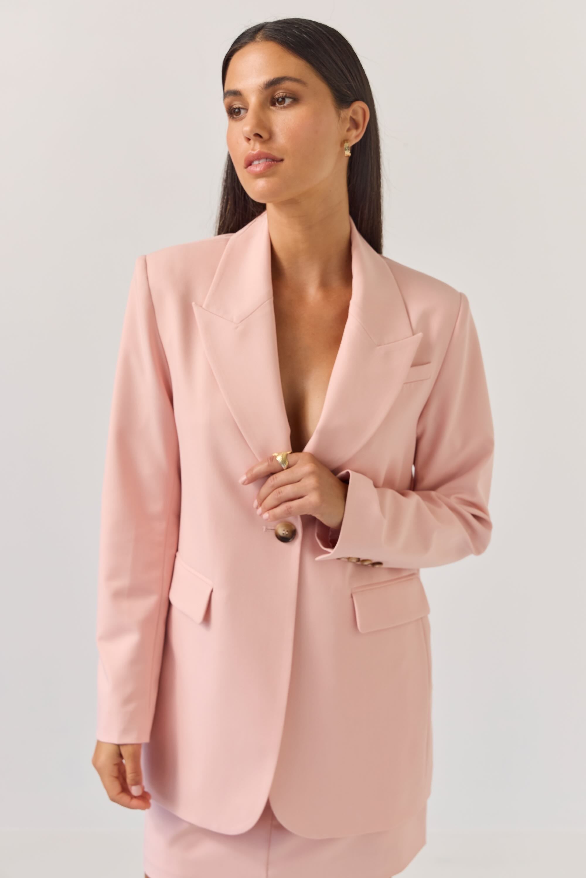 Paris Blazer - Petal Pink