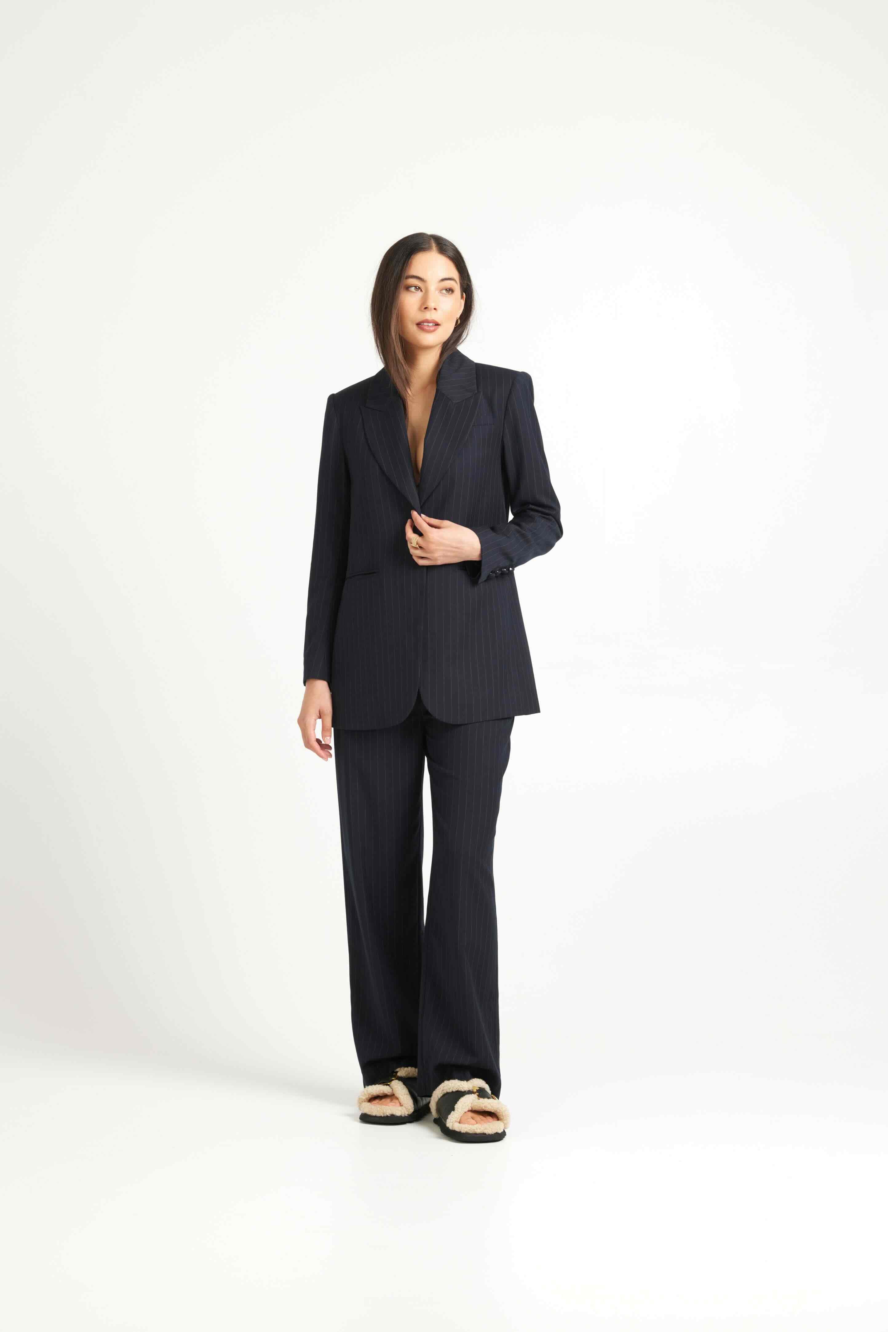 Paris Blazer - Pinstripe