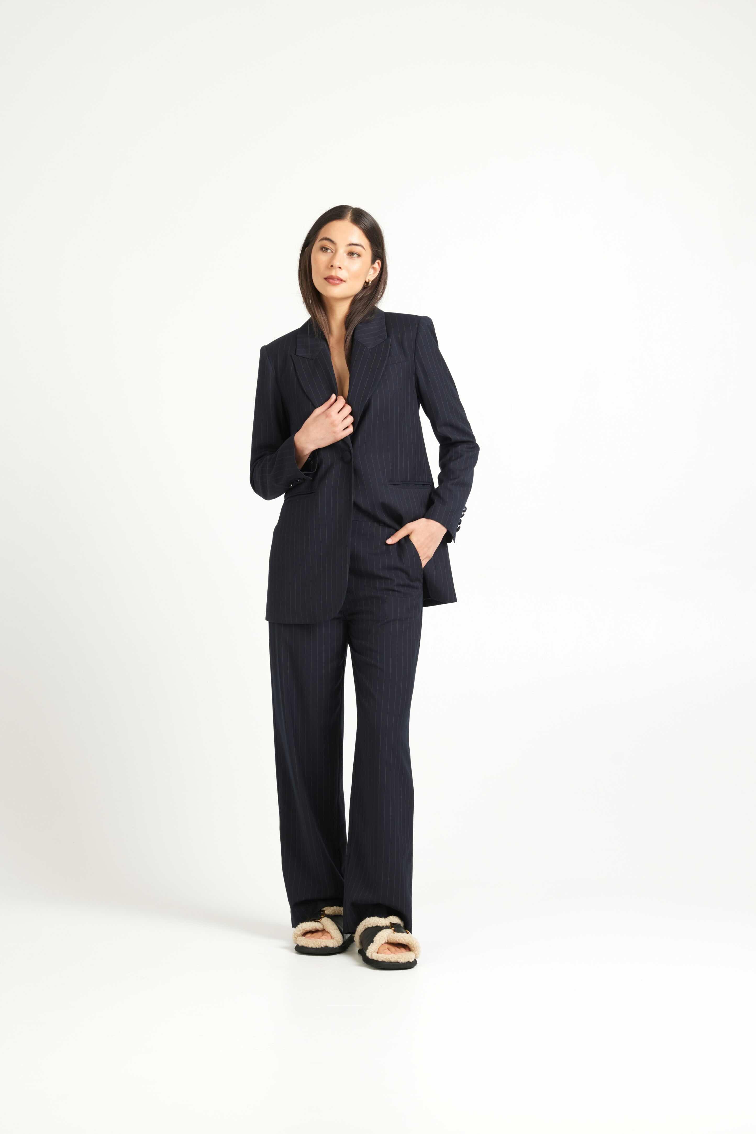 Paris Blazer - Pinstripe