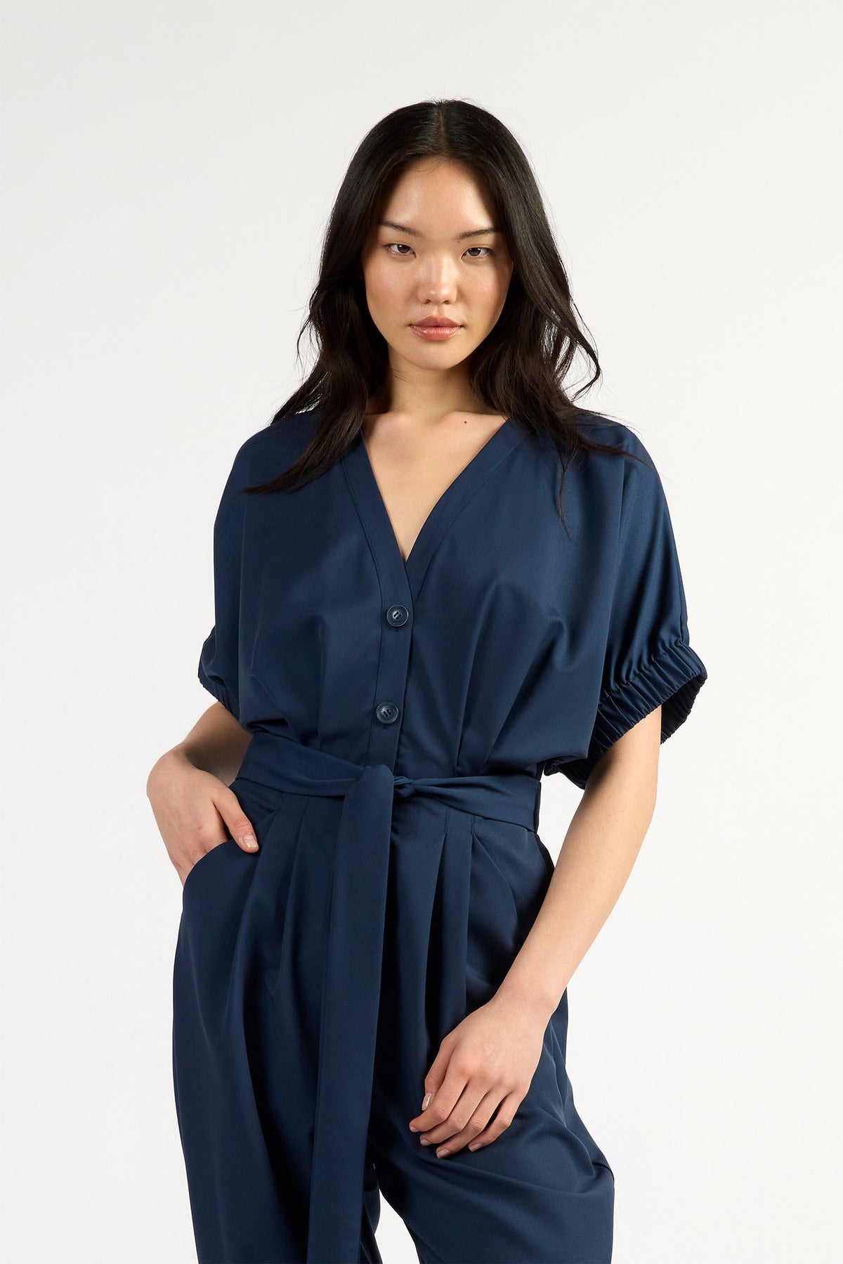 Ace Jumpsuit - Navy