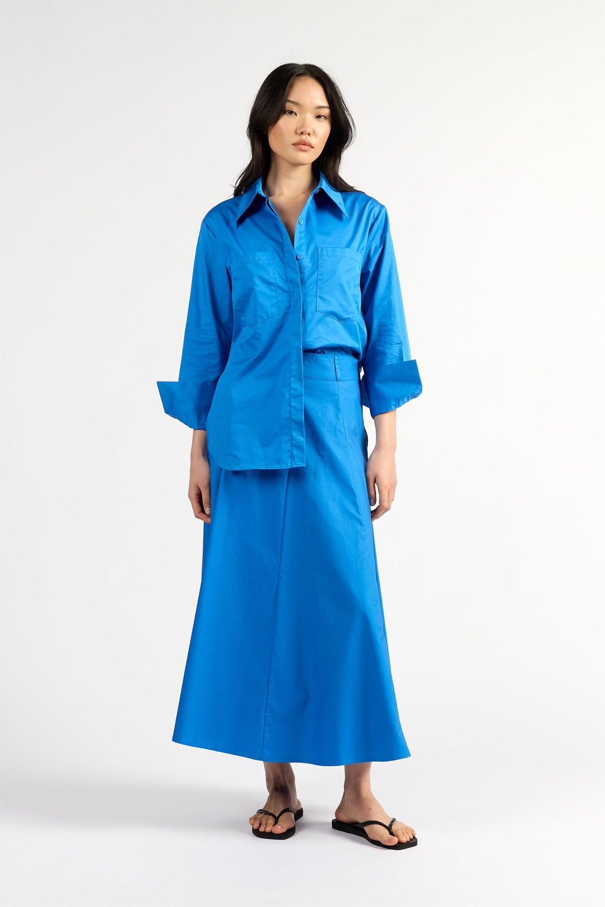 George Shirt - Cobalt Blue