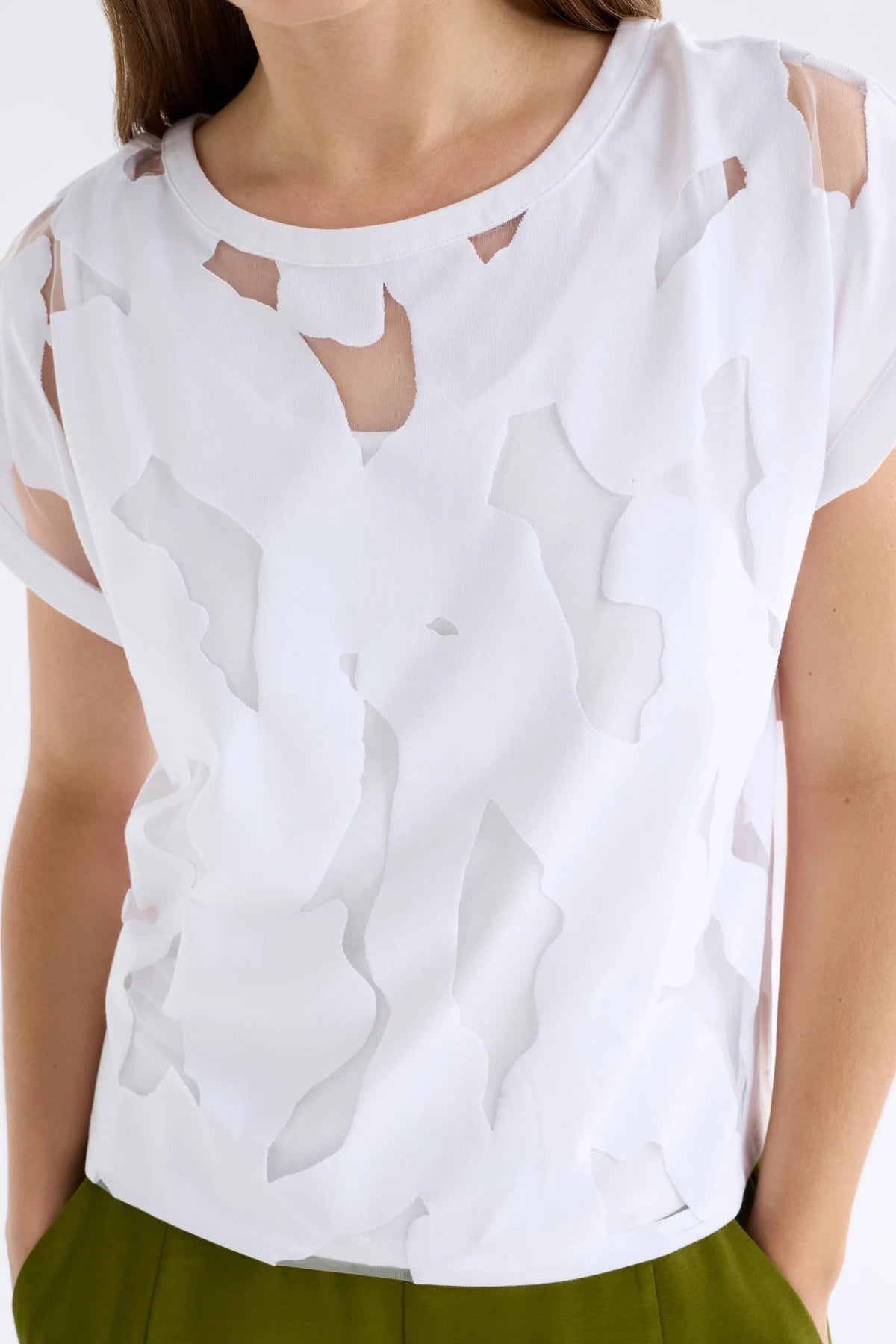 Varr Burnout Top - White