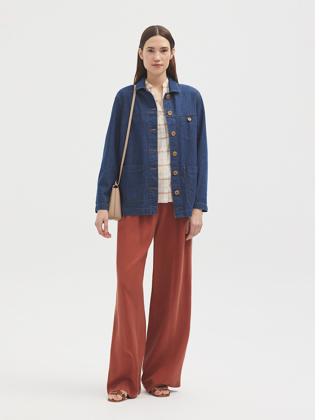Checked Poplin Shirt