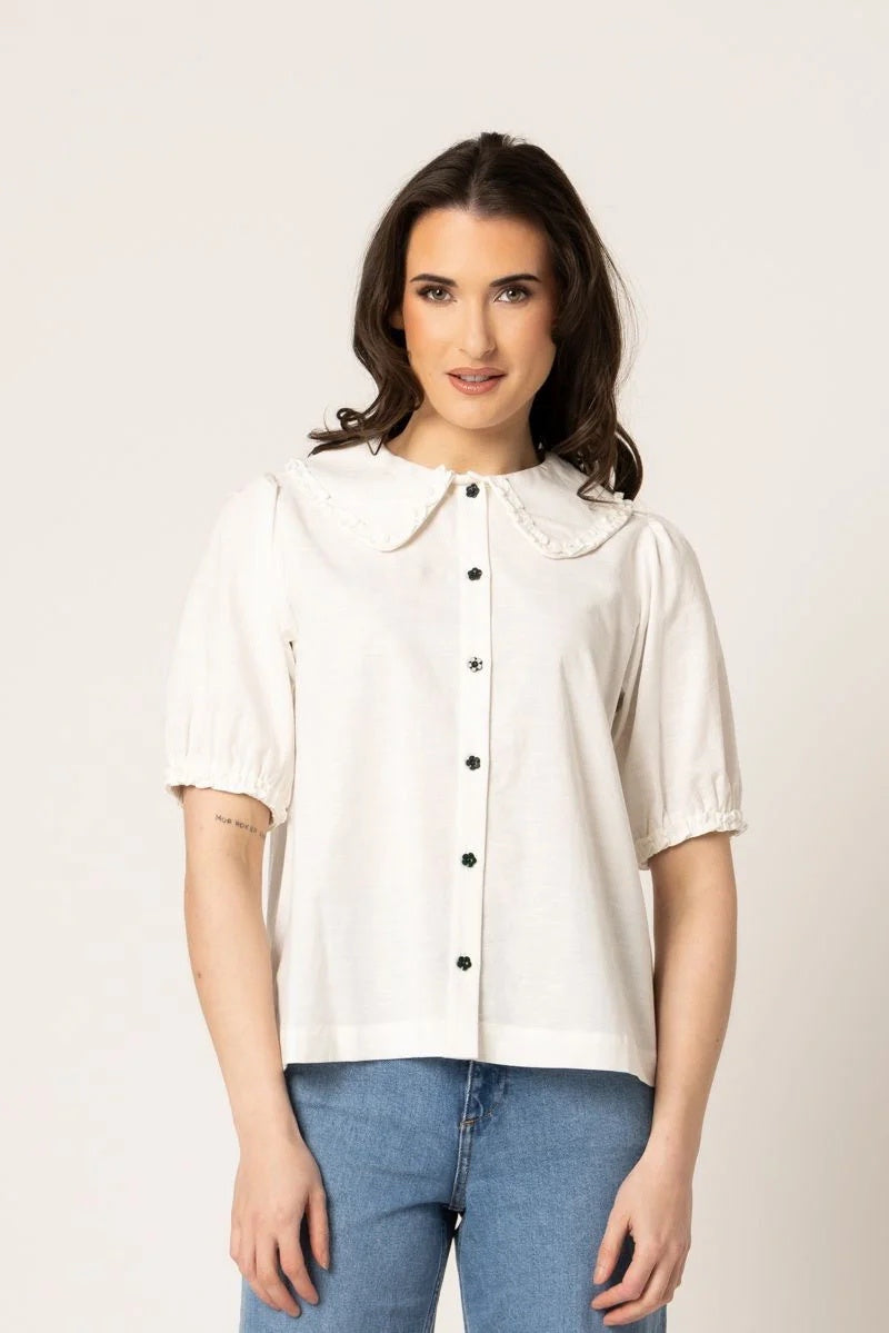 Whimsical Shirt - White