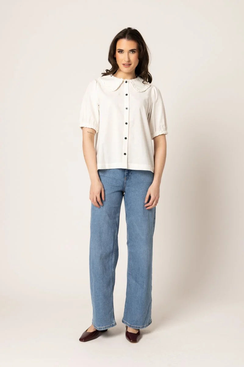 Whimsical Shirt - White