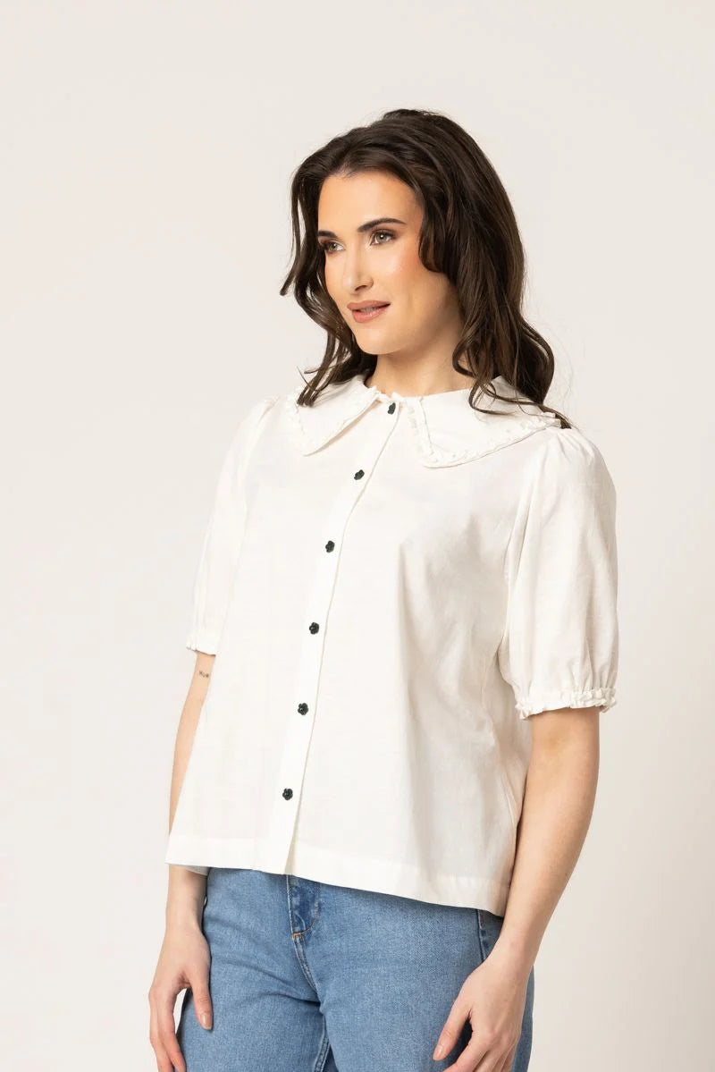Whimsical Shirt - White