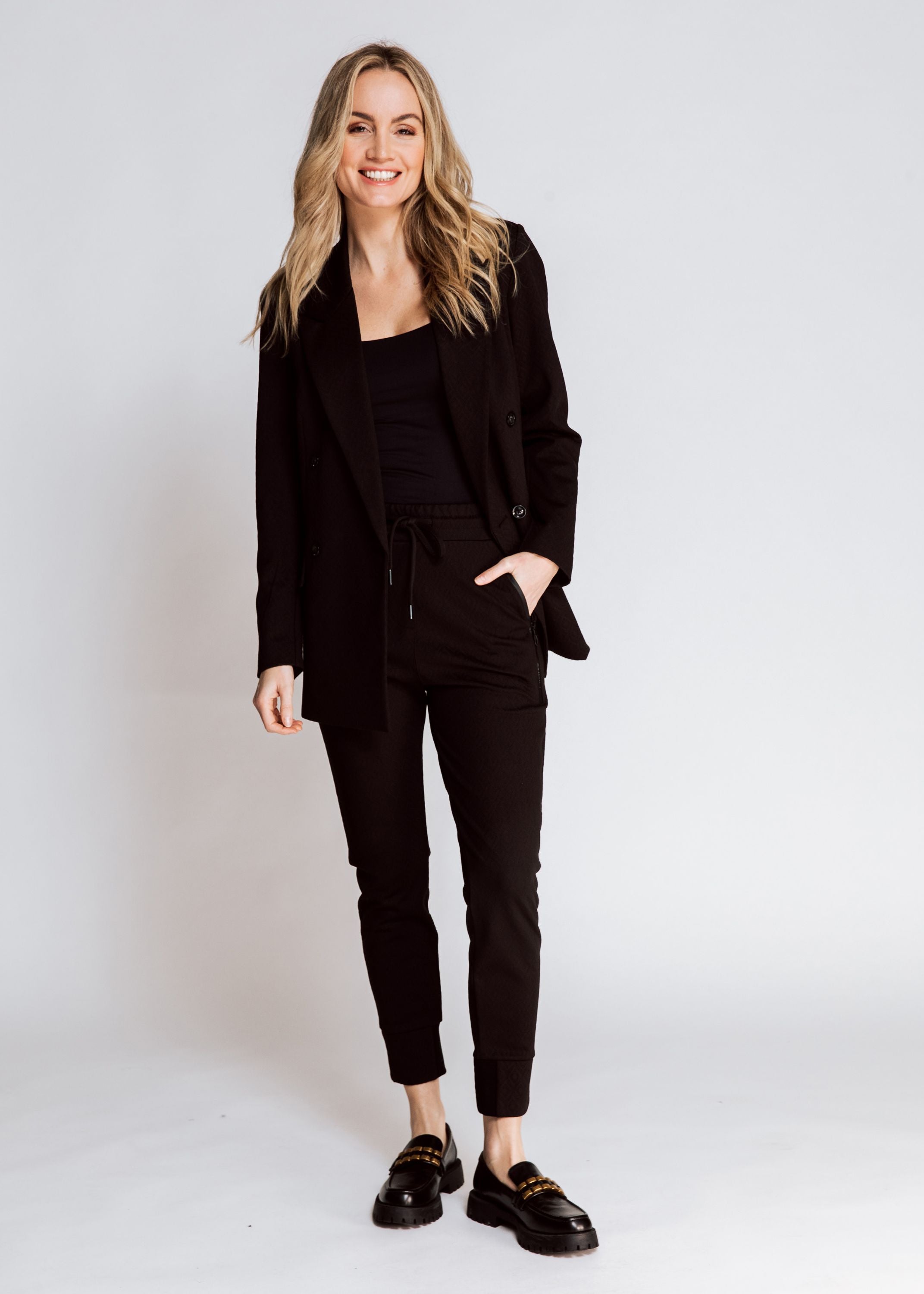 Zhrill Catria Black Blazer