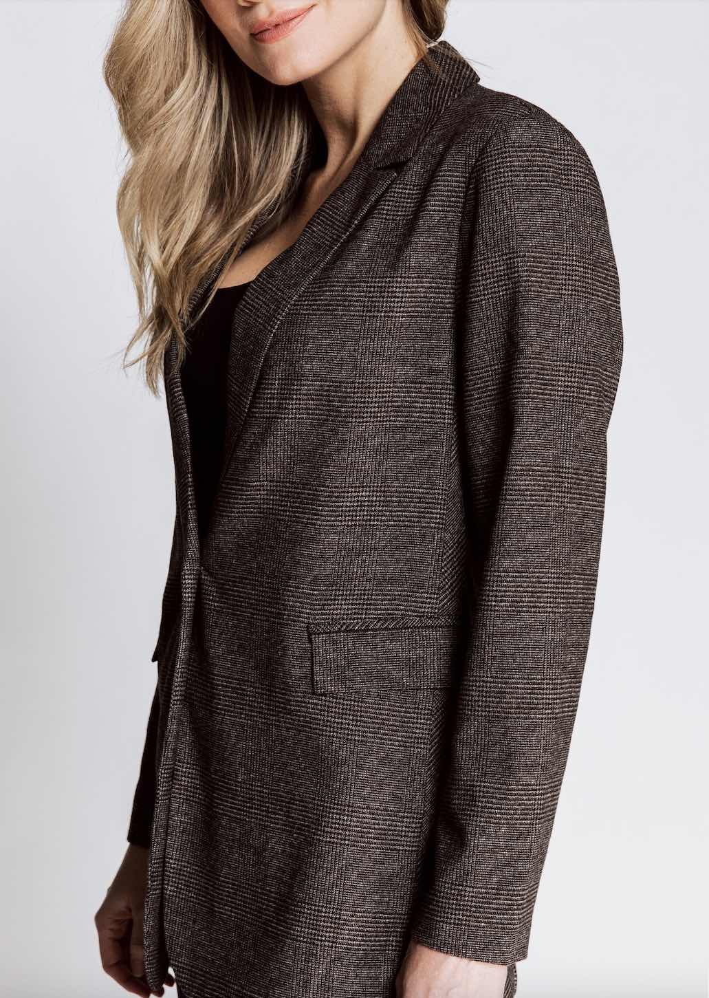 Zhrill Ellie Brown Blazer