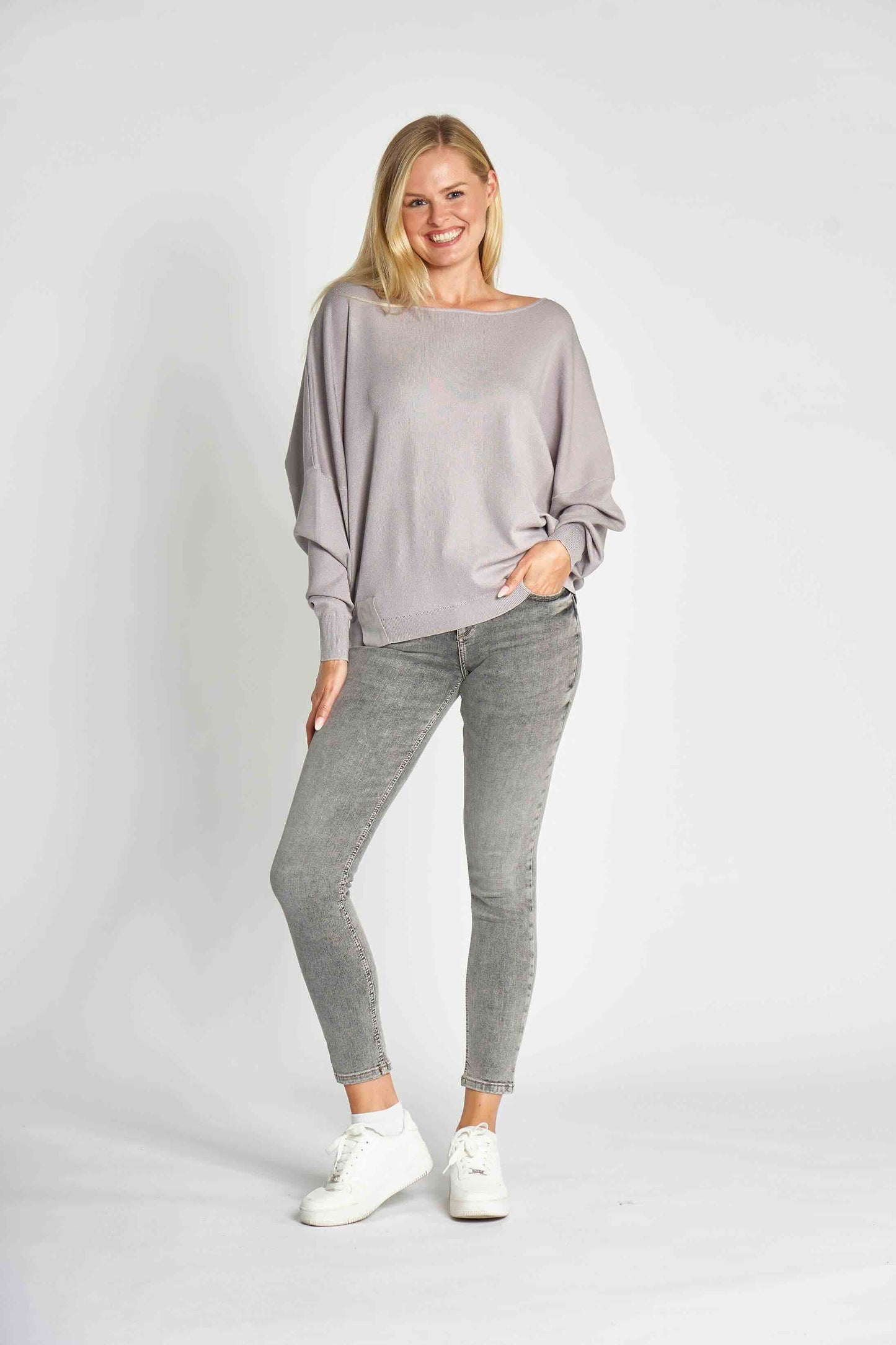 Zhrill Talia Top - Grey