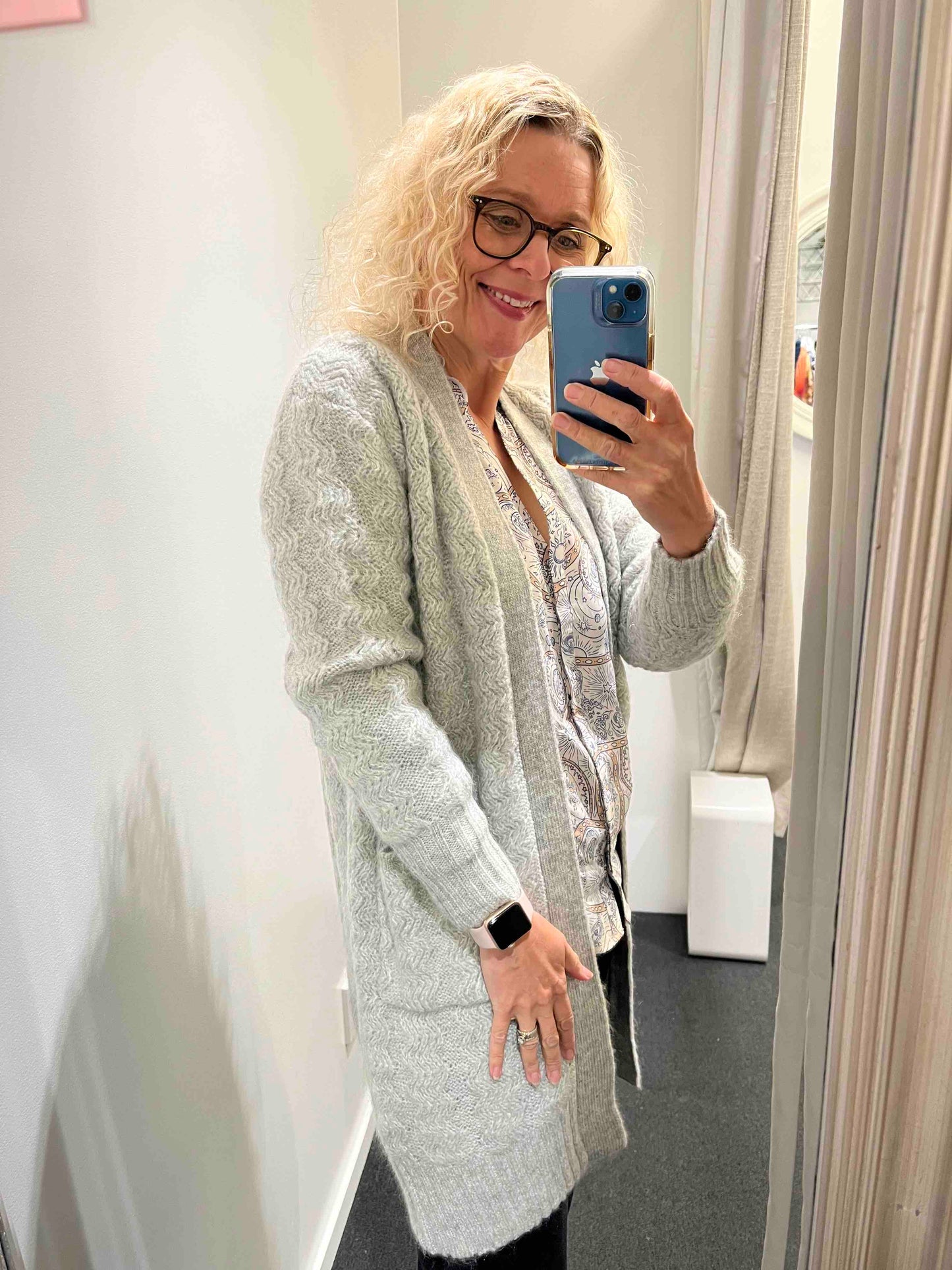 Maxted Zig Zag Cardigan