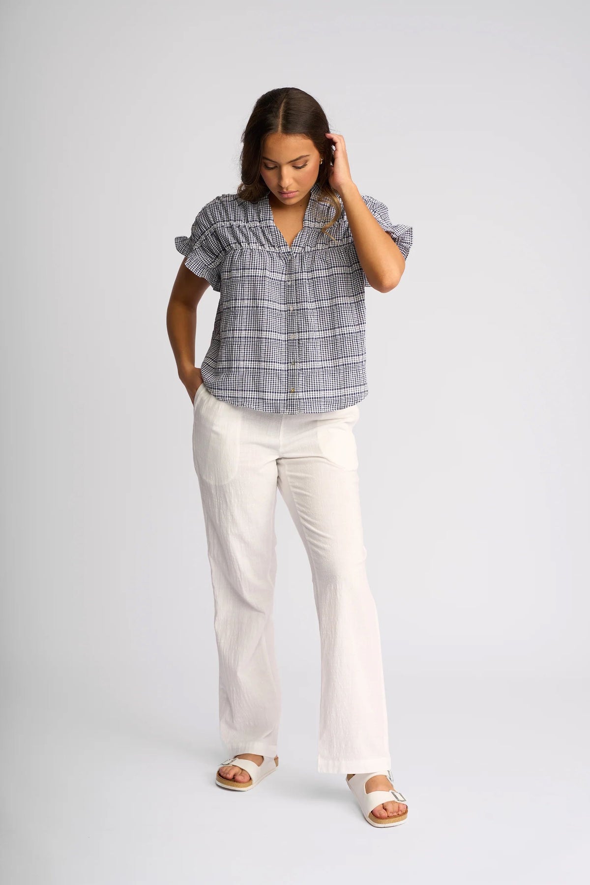 Addison Top - Gingham