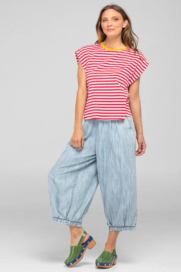 Bellisimo Tee - Red Stripe