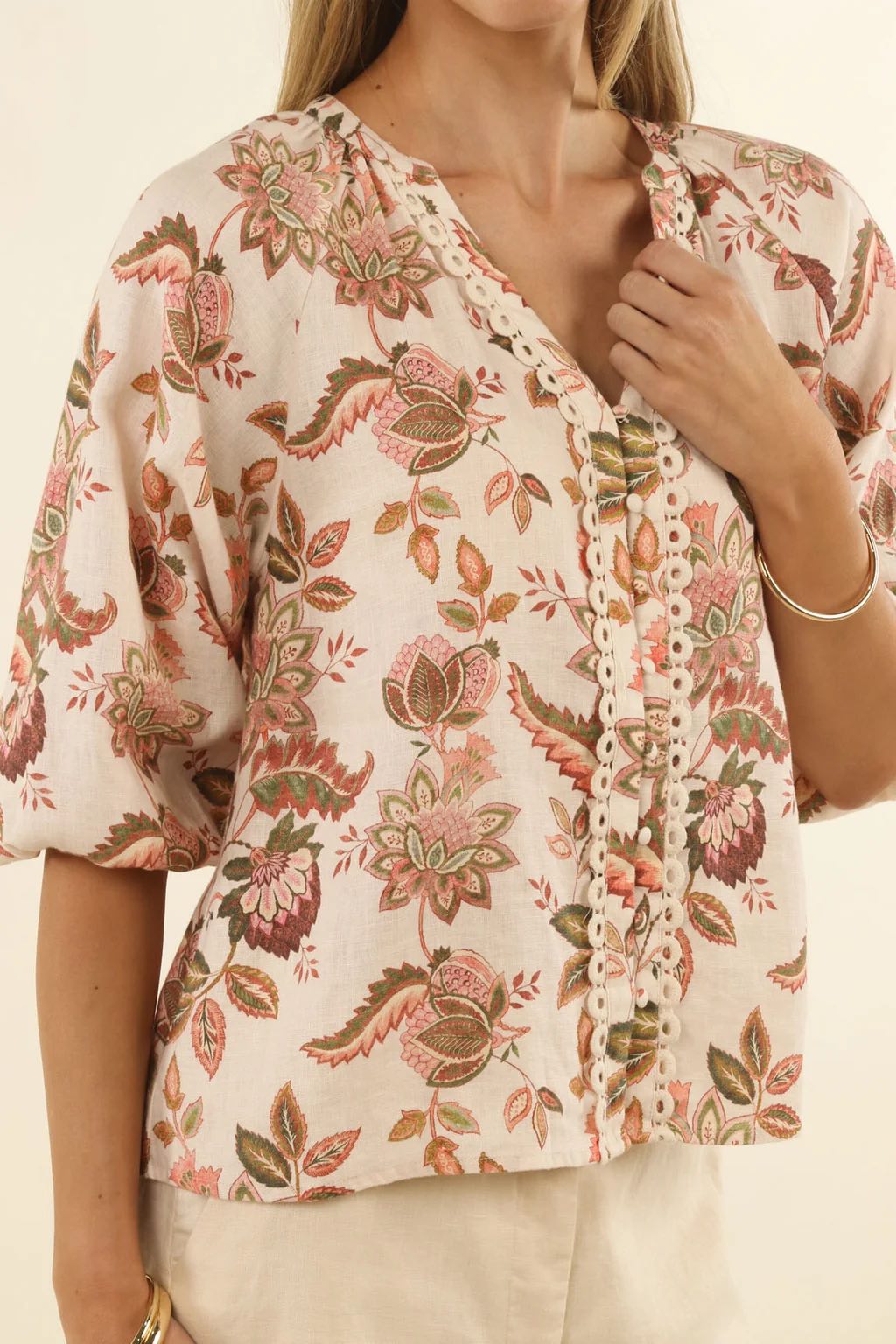 Boh/Rose Blouse - Bohem Print