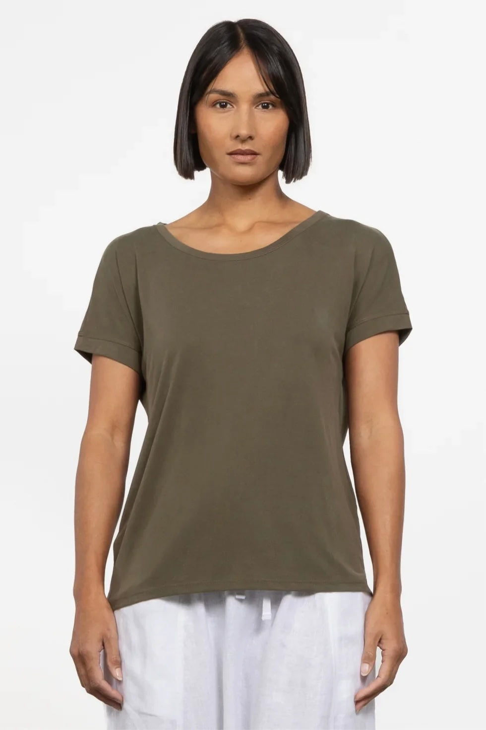 MSCH Fenya Modal tee - Grape Leaf