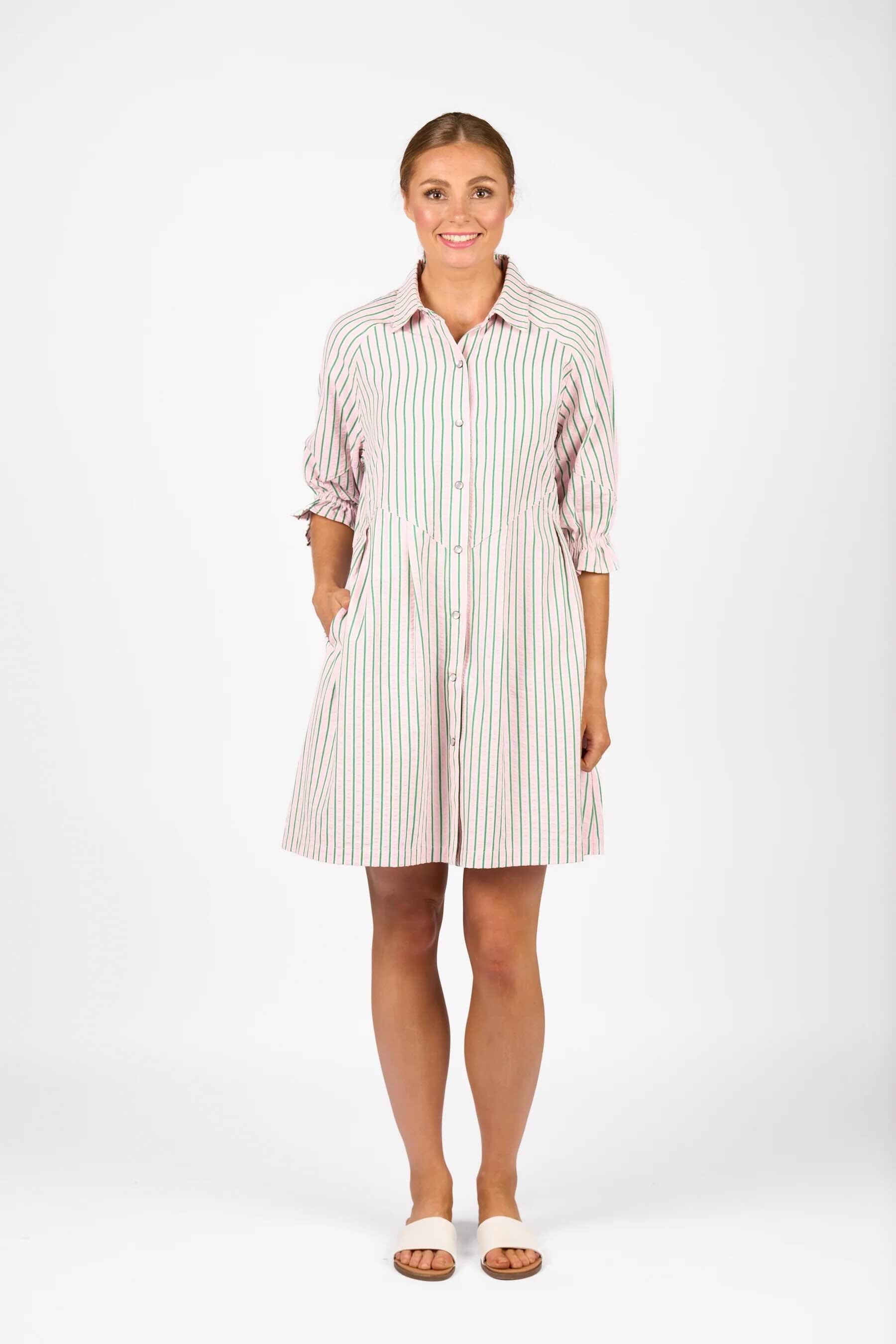 Piper Dress - Candy Apple