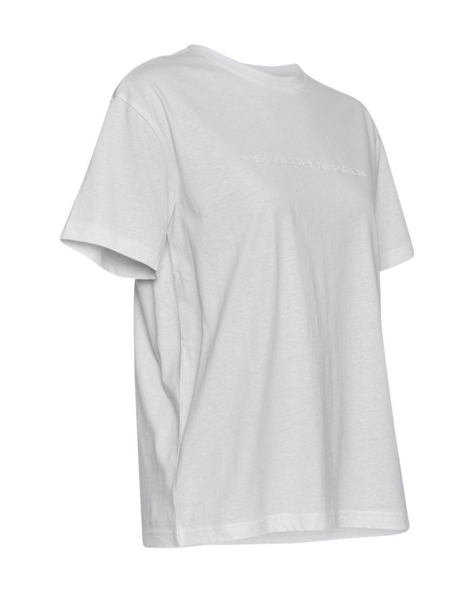 MSCH Organic Logo Tee - White