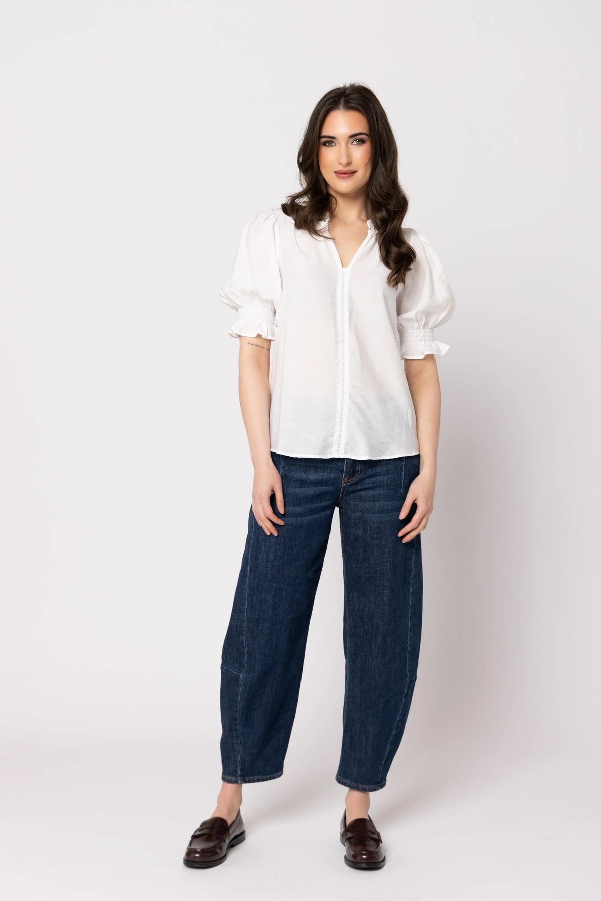 Addyson Blouse - White